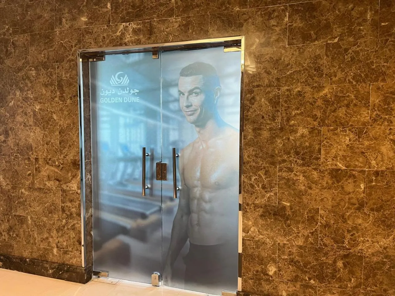 Fitness centre/facilities in Golden Dune Residential Unit - Almalaz