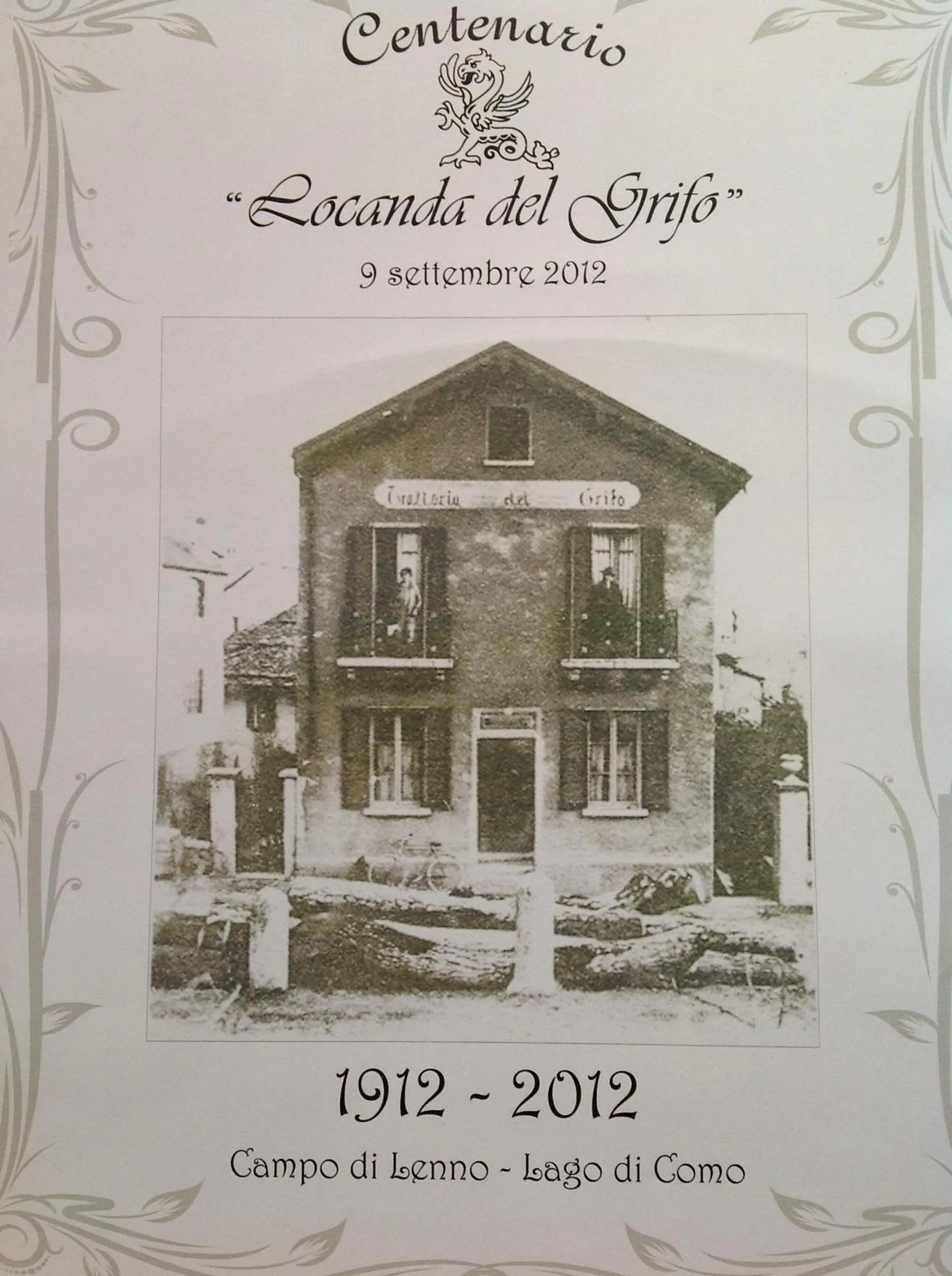 Decorative detail in Il Grifo