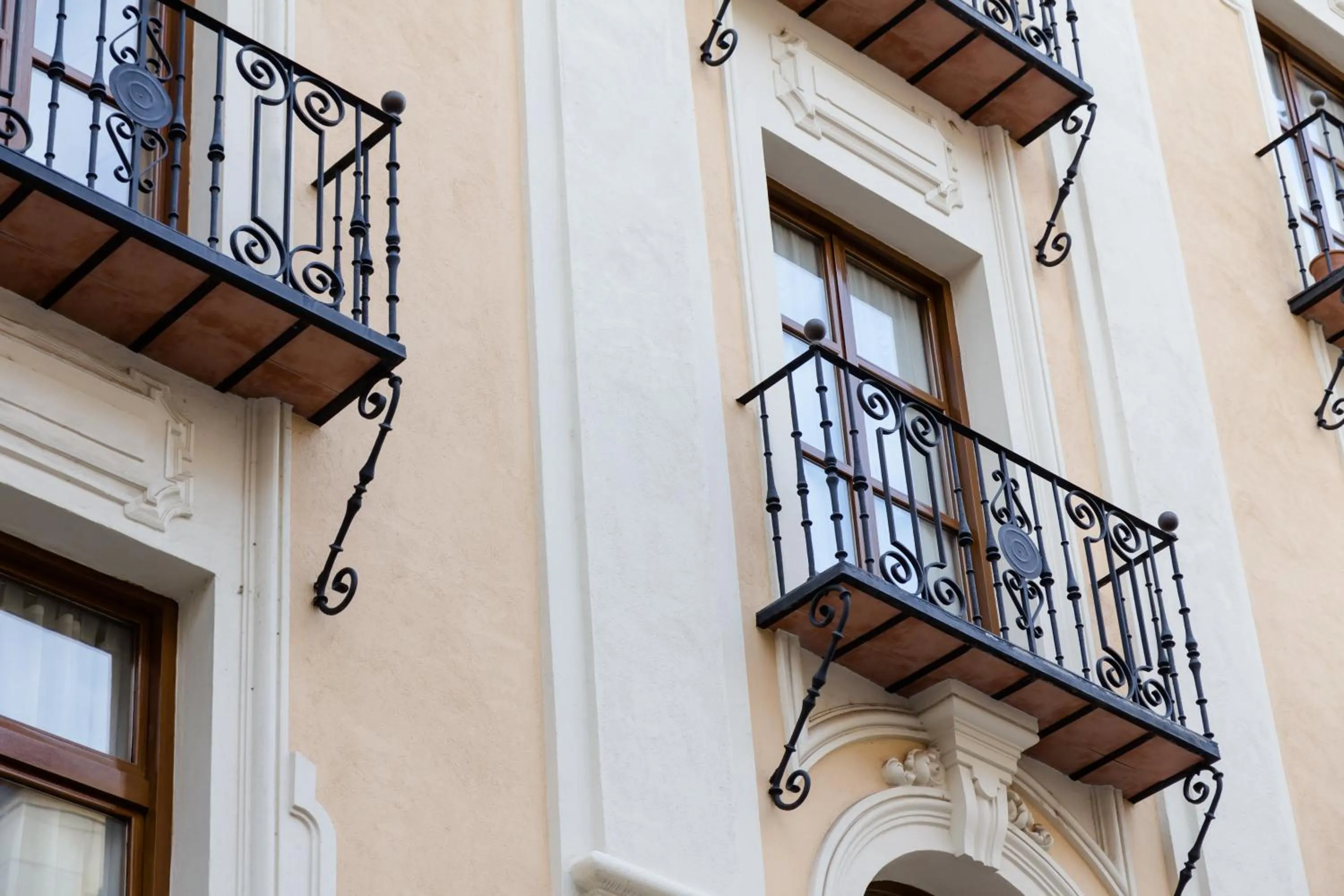 Balcony/Terrace in Pension Logroño