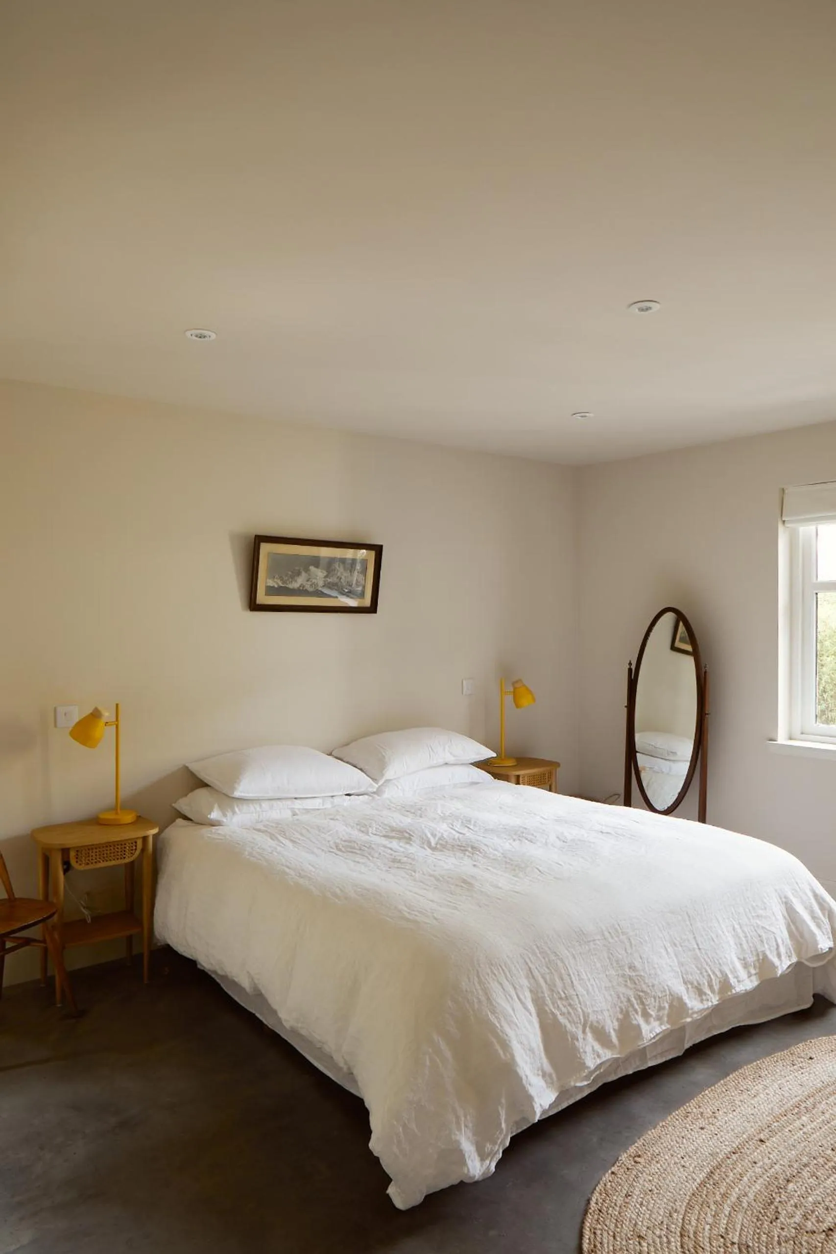 Bed in Boath House Hotel