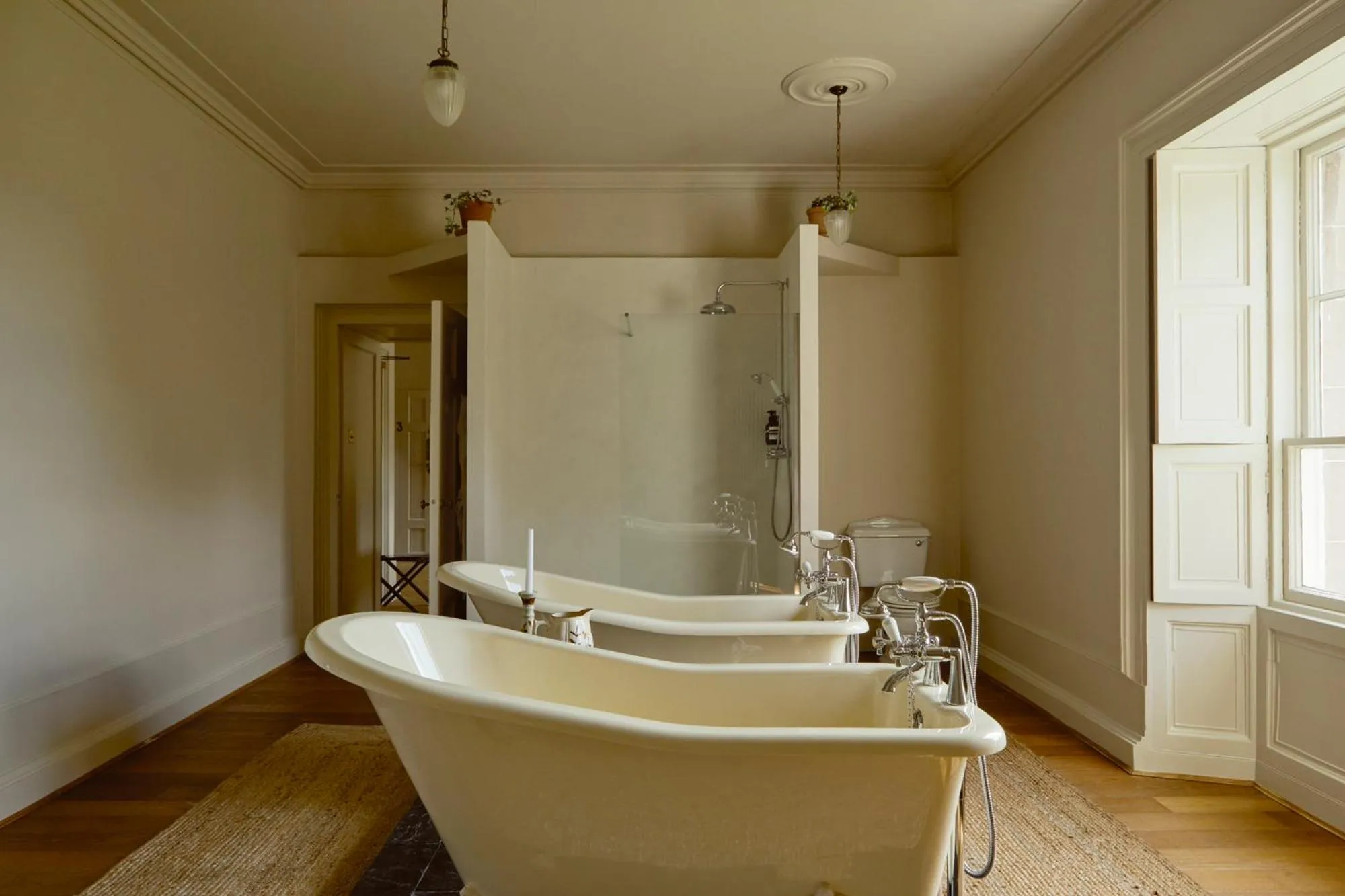 Bathroom in Boath House Hotel