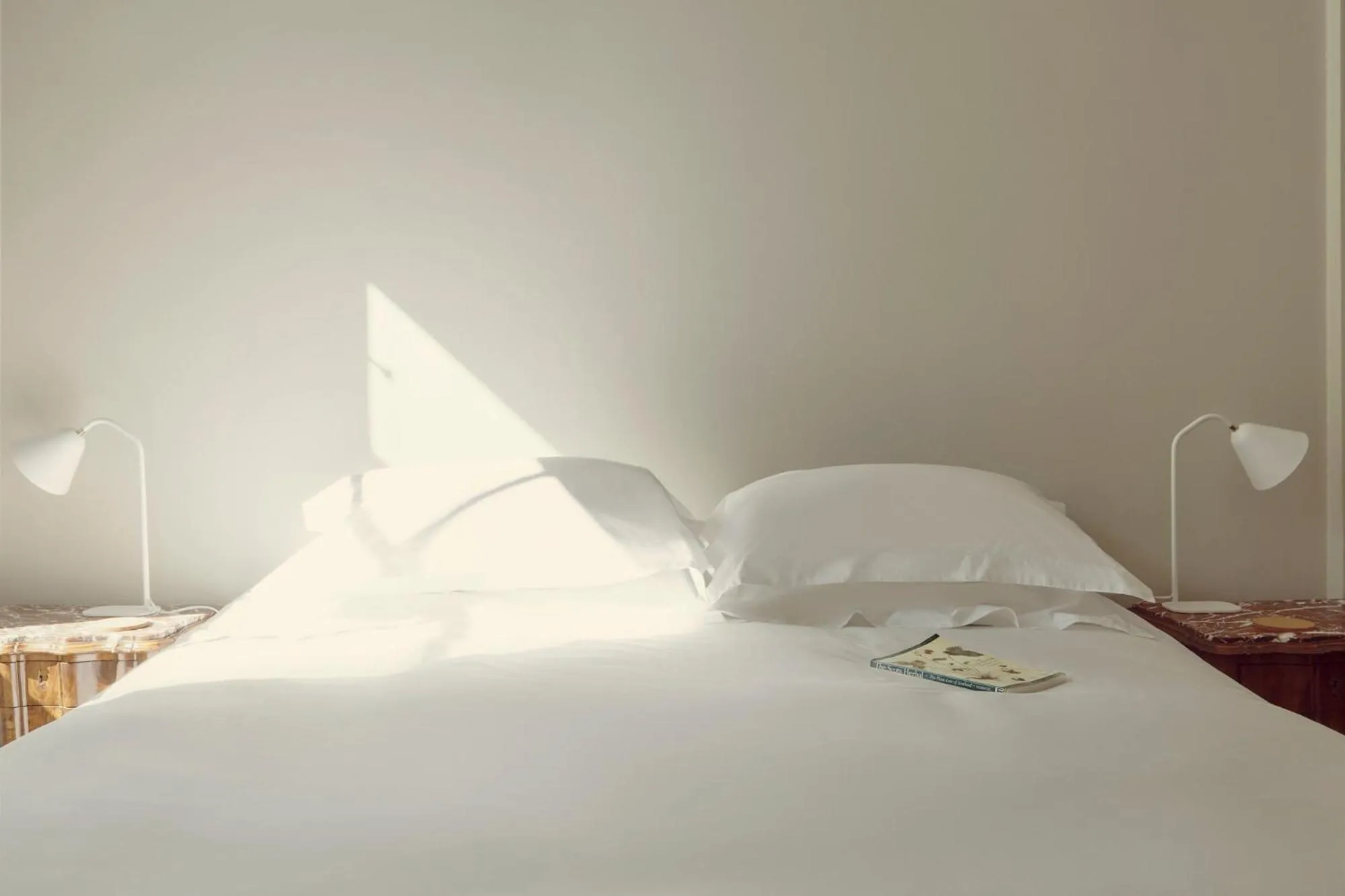 Bed in Boath House Hotel