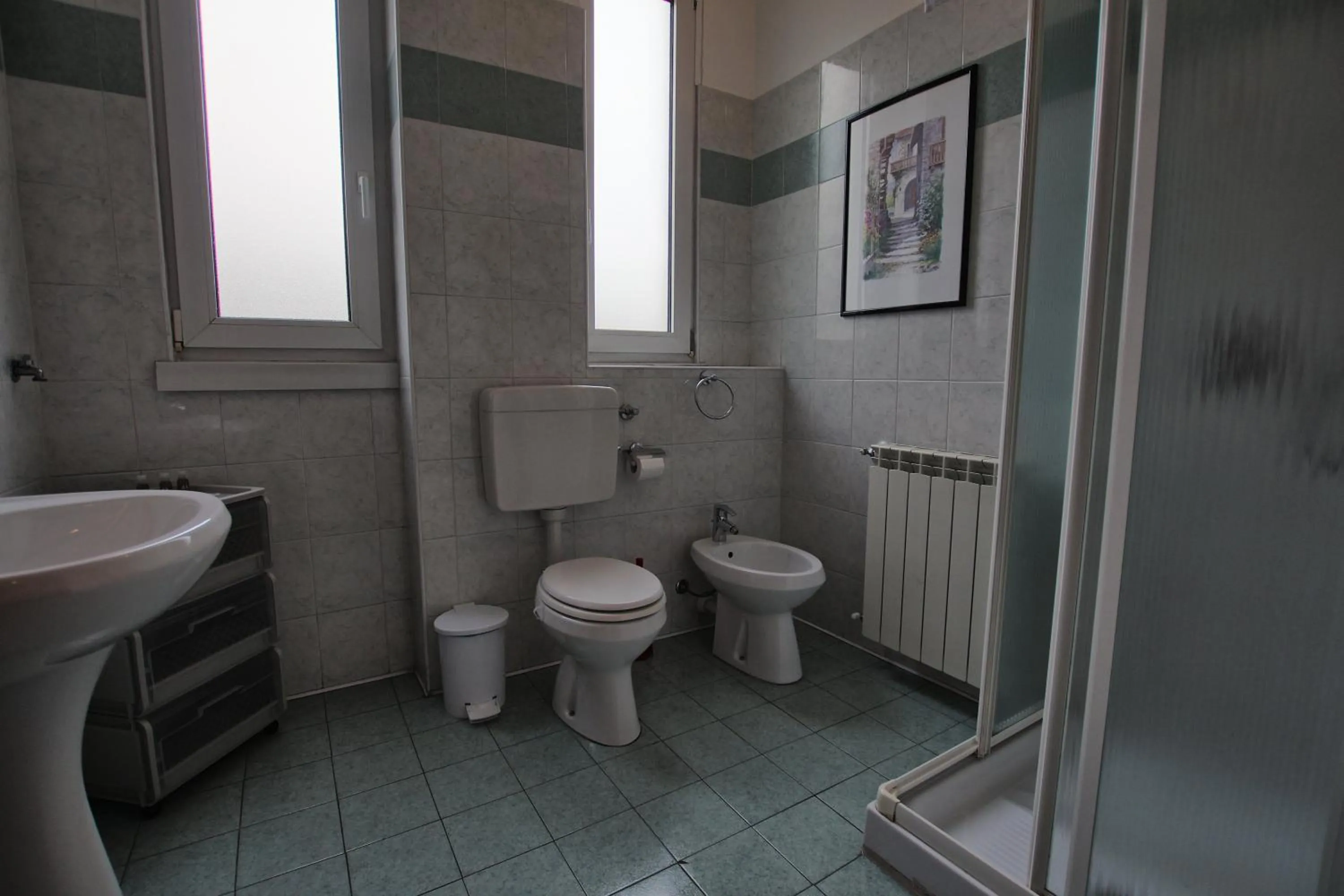Bathroom in Appartamenti La Chiocciola Como - Lipomo