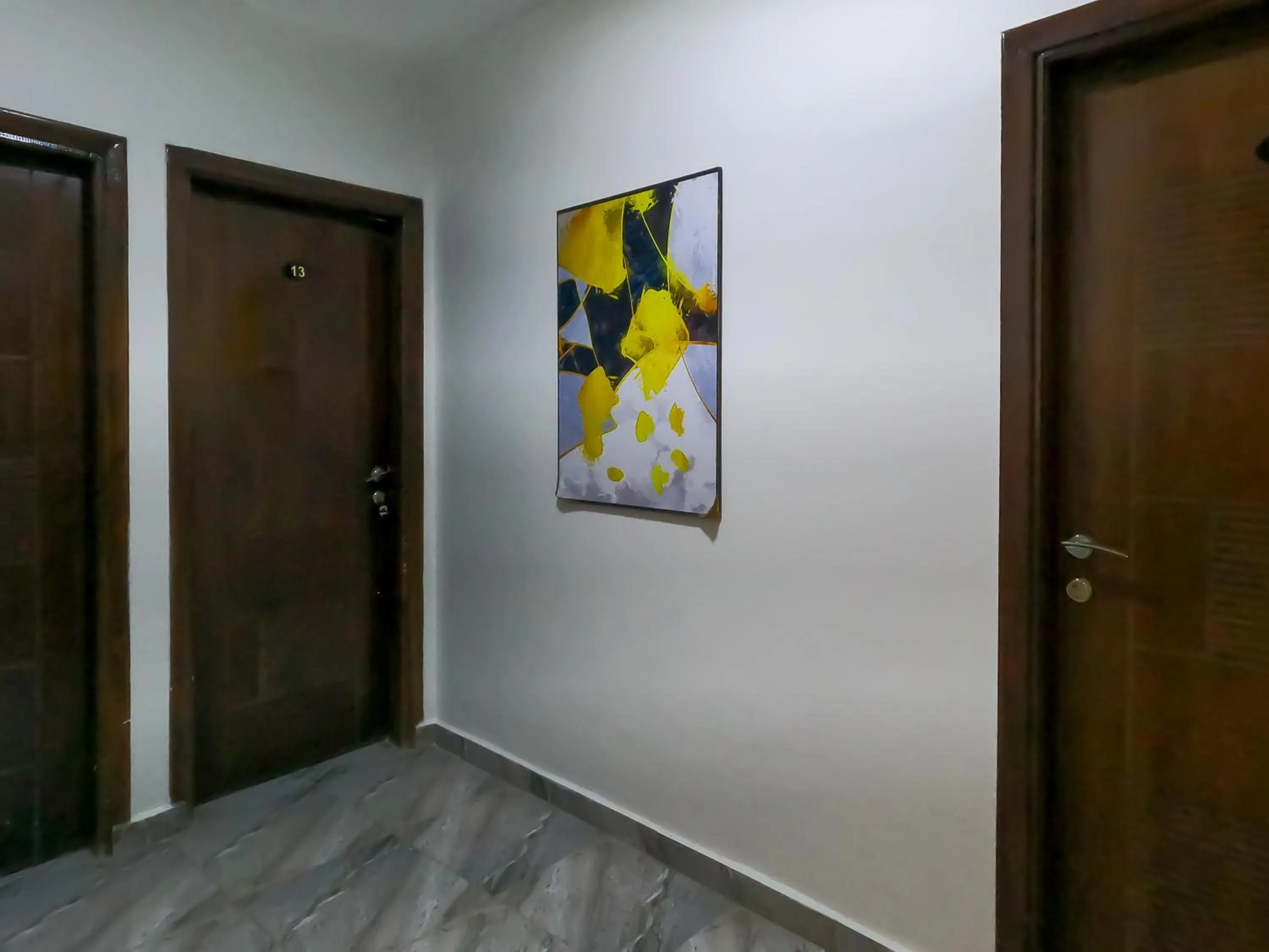 Decorative detail in Happy View Inn