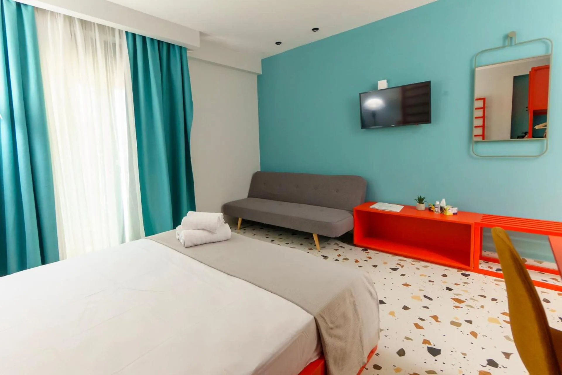 Bed in Lighthouse Apartments