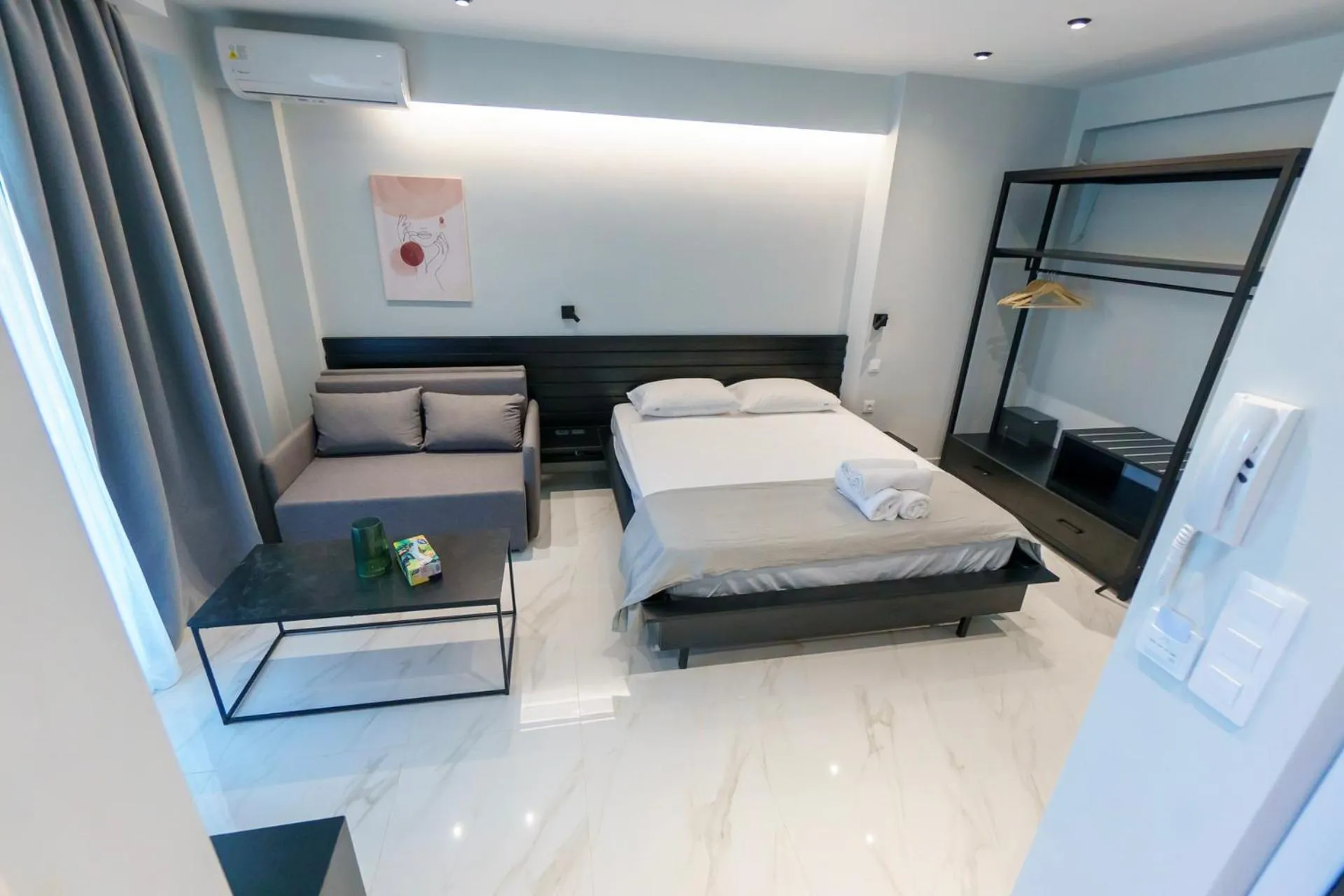 Bed in Lighthouse Apartments