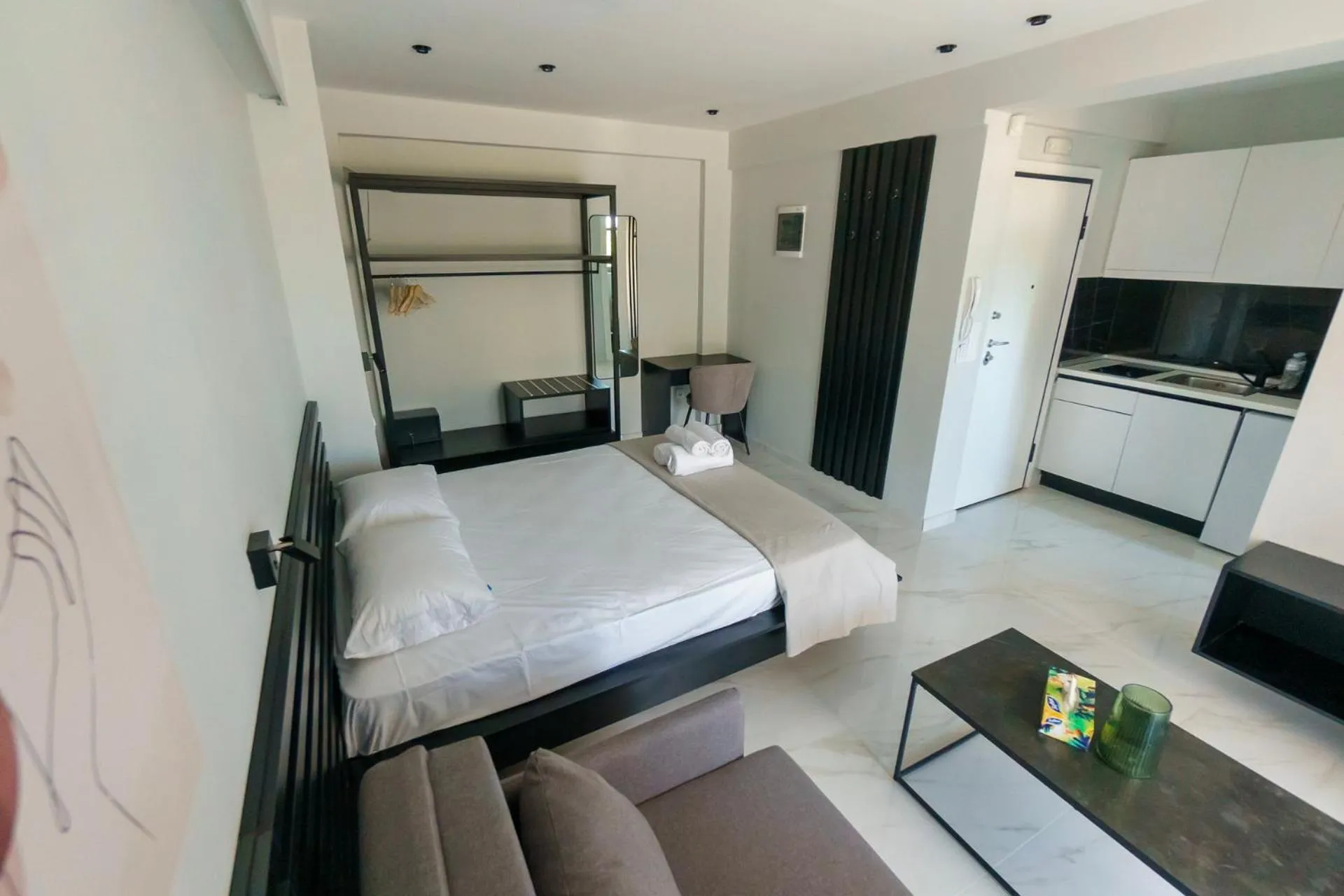 Bed in Lighthouse Apartments