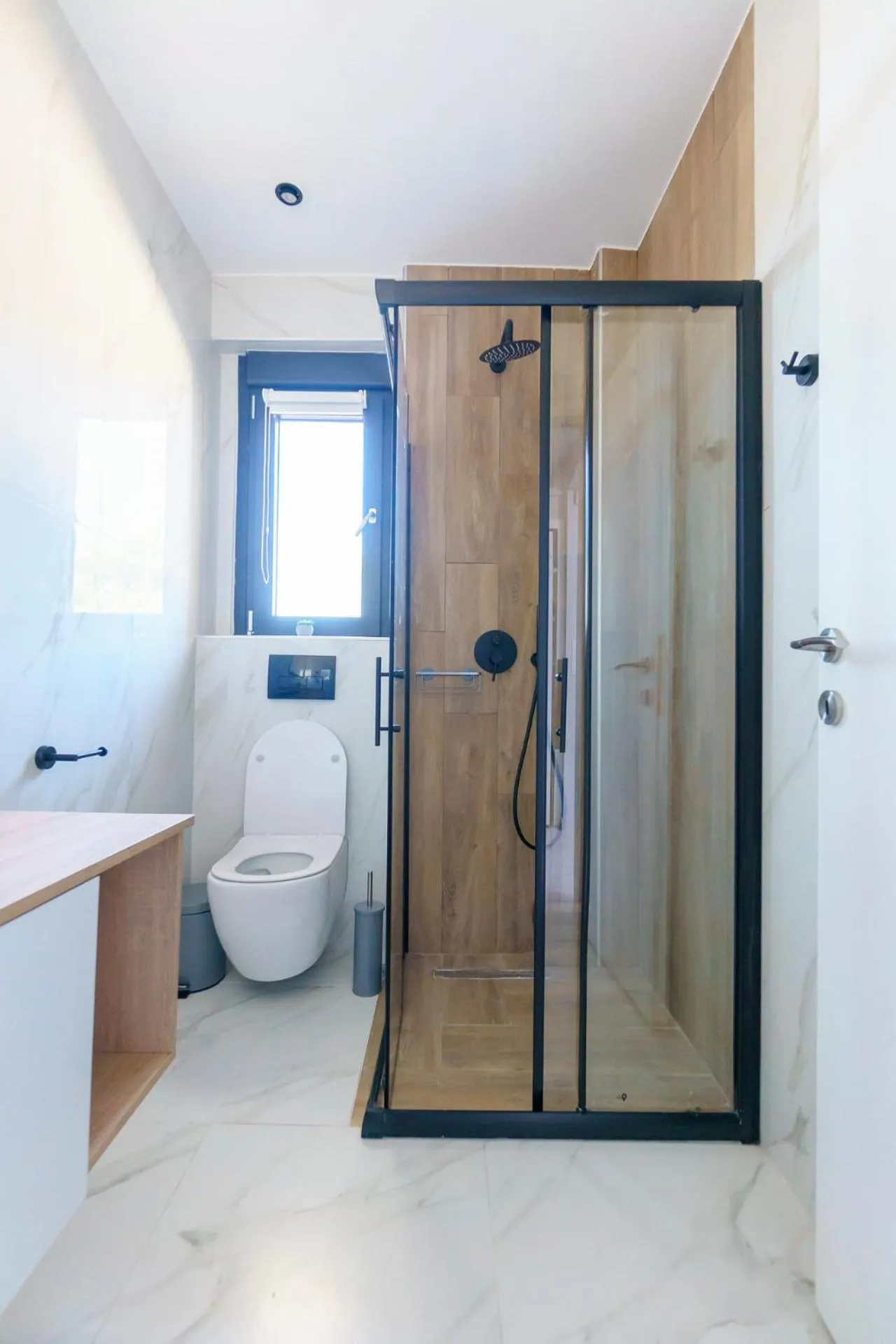 Shower in Lighthouse Apartments