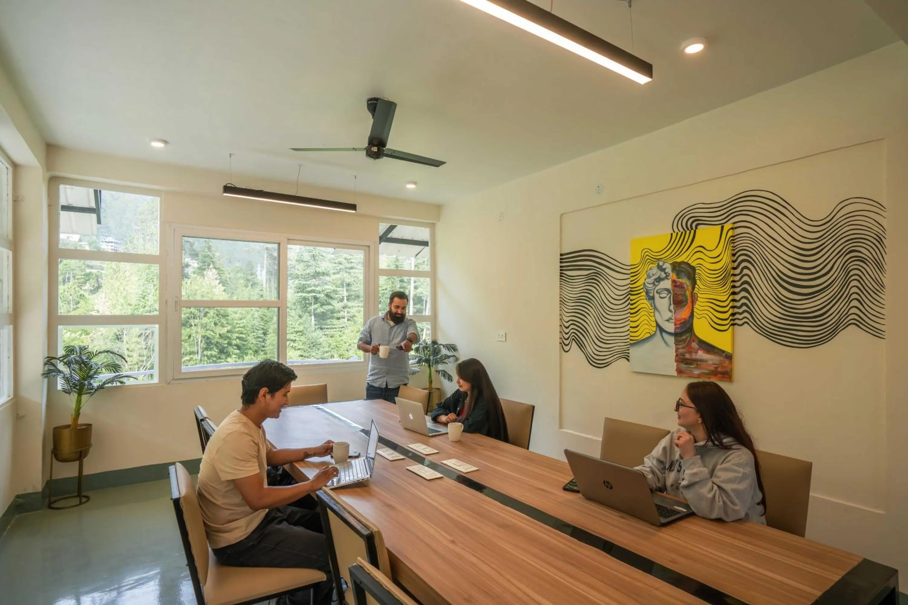 People in Zostel Kasol (Katagla)