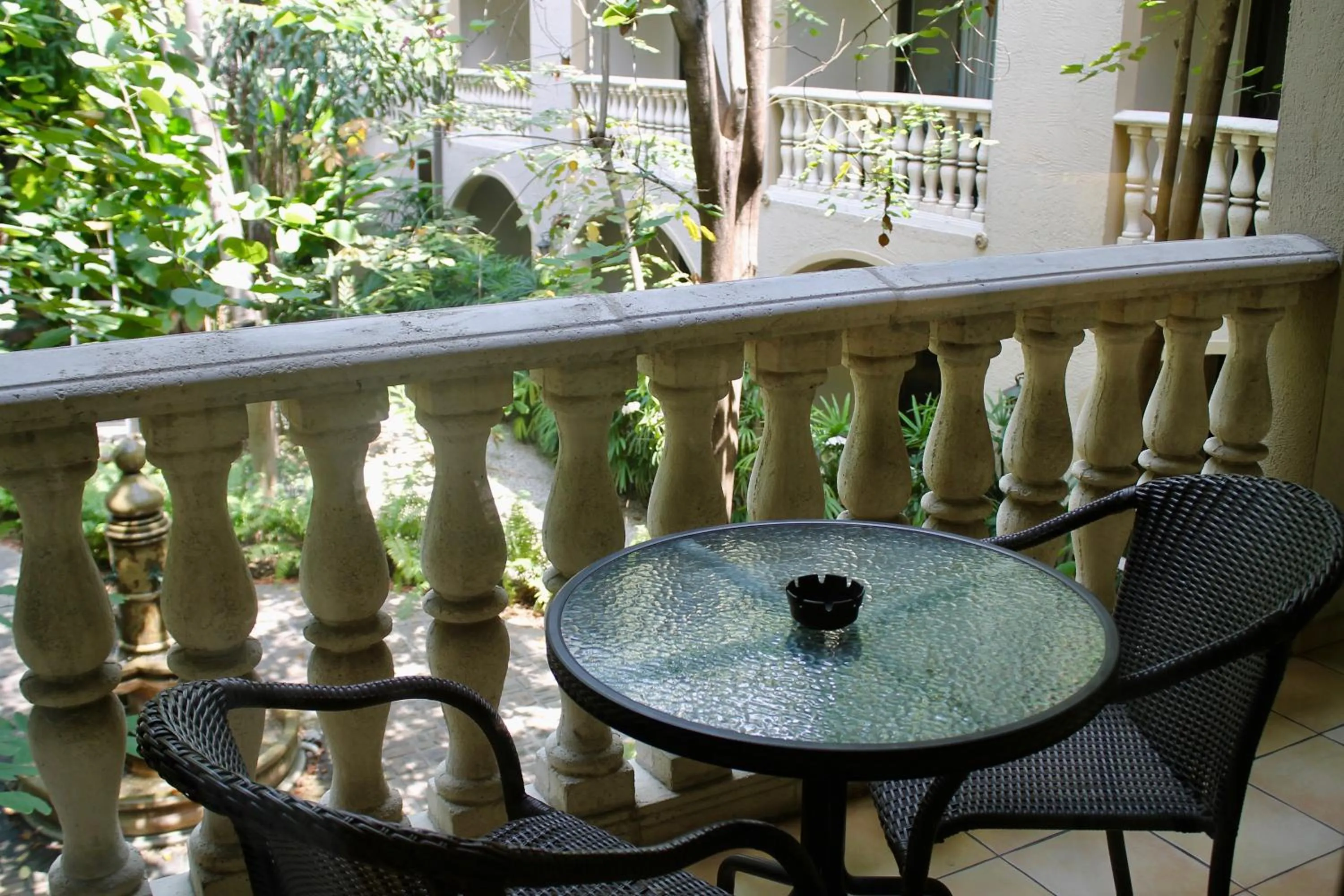 Balcony/Terrace in Hotel Villa Therese