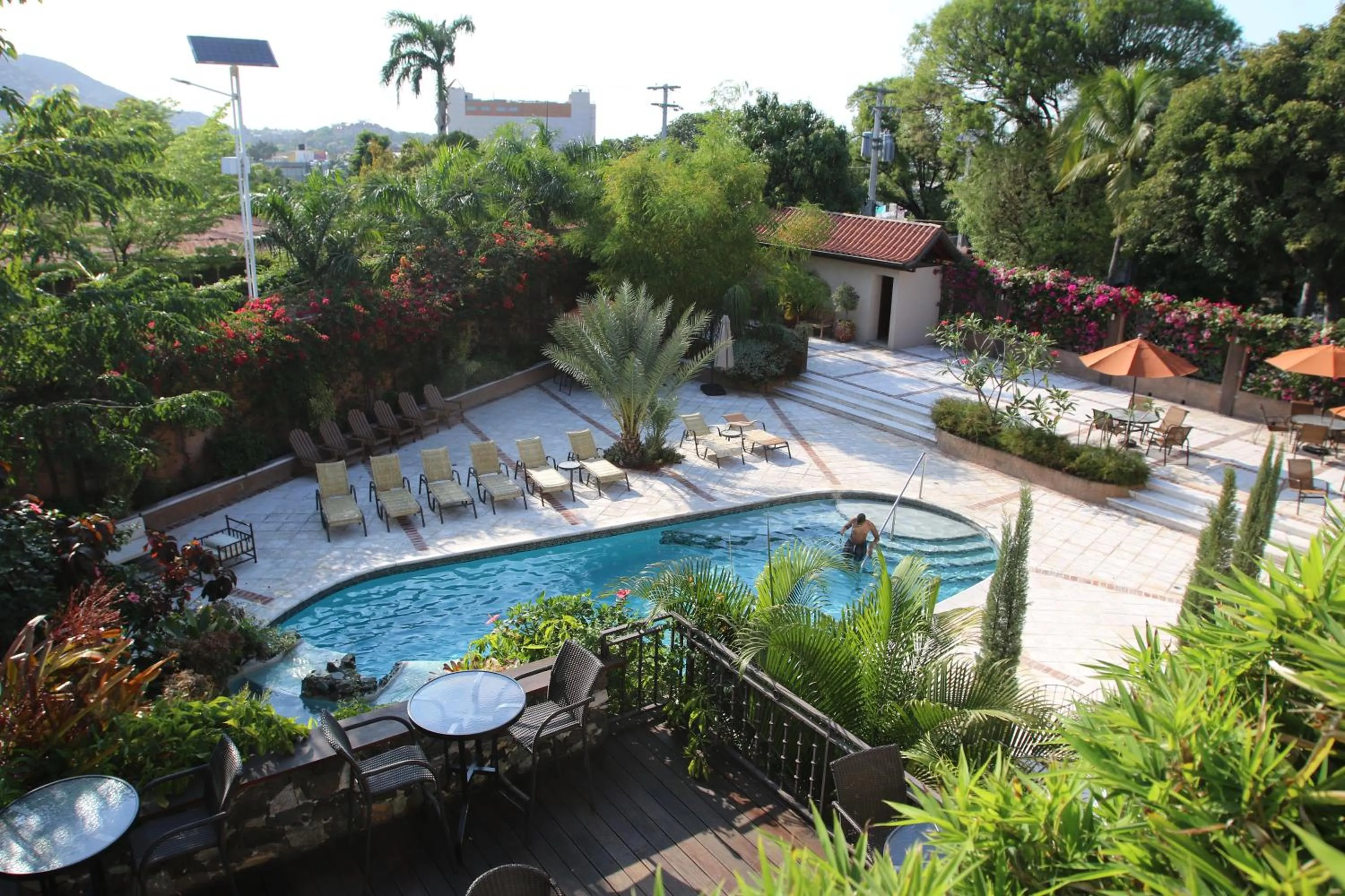 Mountain view in Hotel Villa Therese