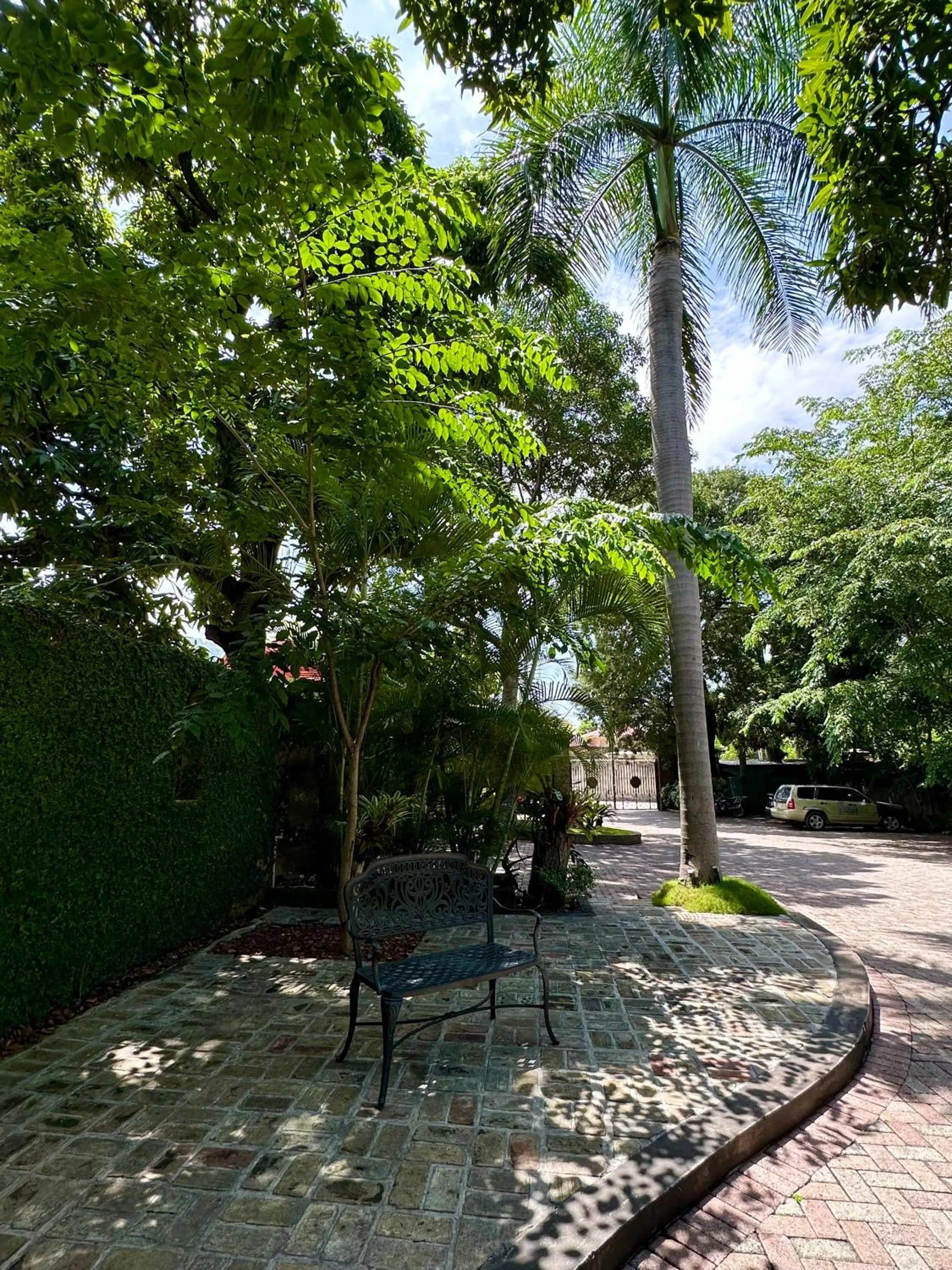 Garden in Hotel Villa Therese