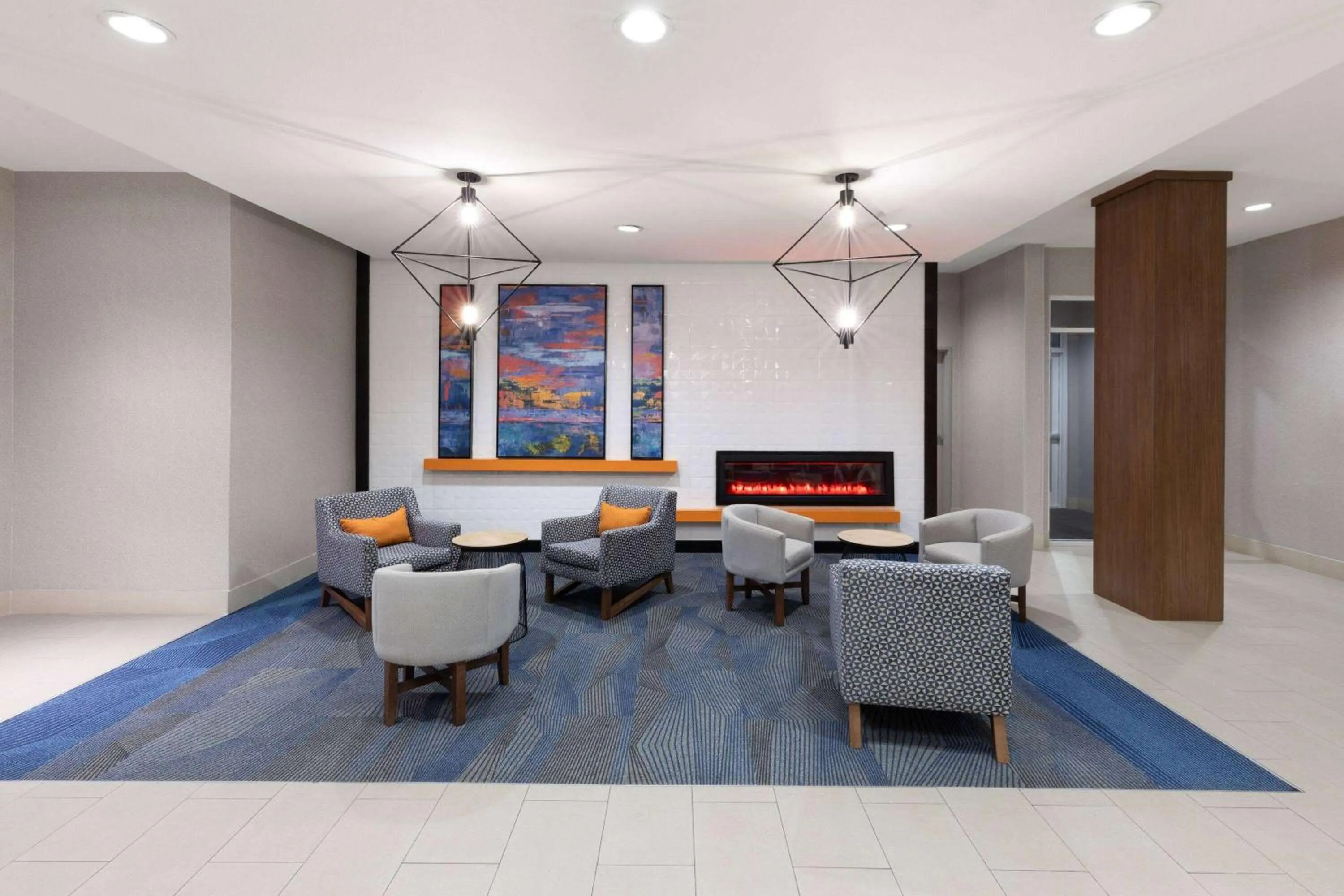 Lobby or reception in La Quinta by Wyndham Rockport - Fulton