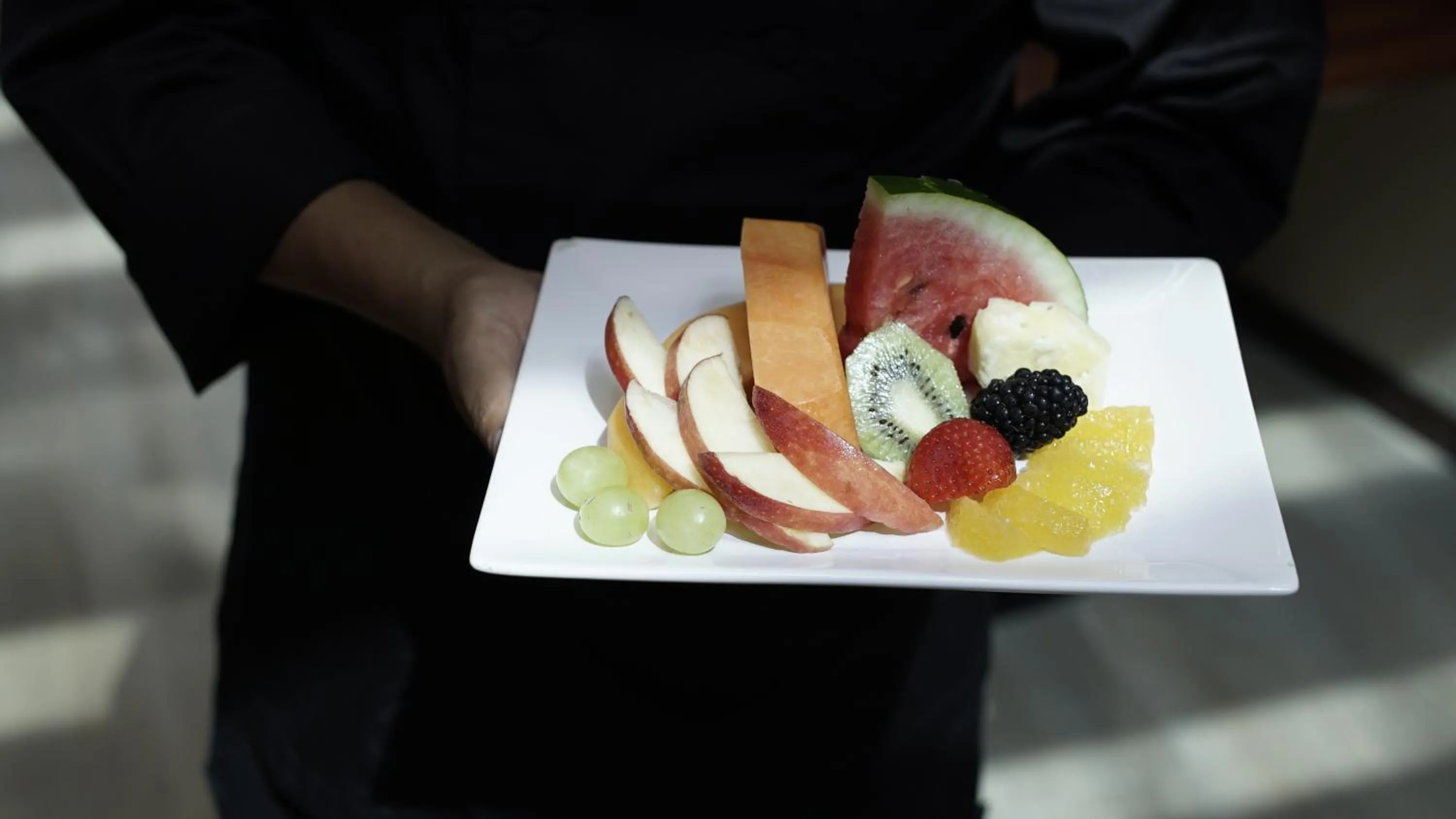 Restaurant/places to eat in Hotel Abastos Plaza