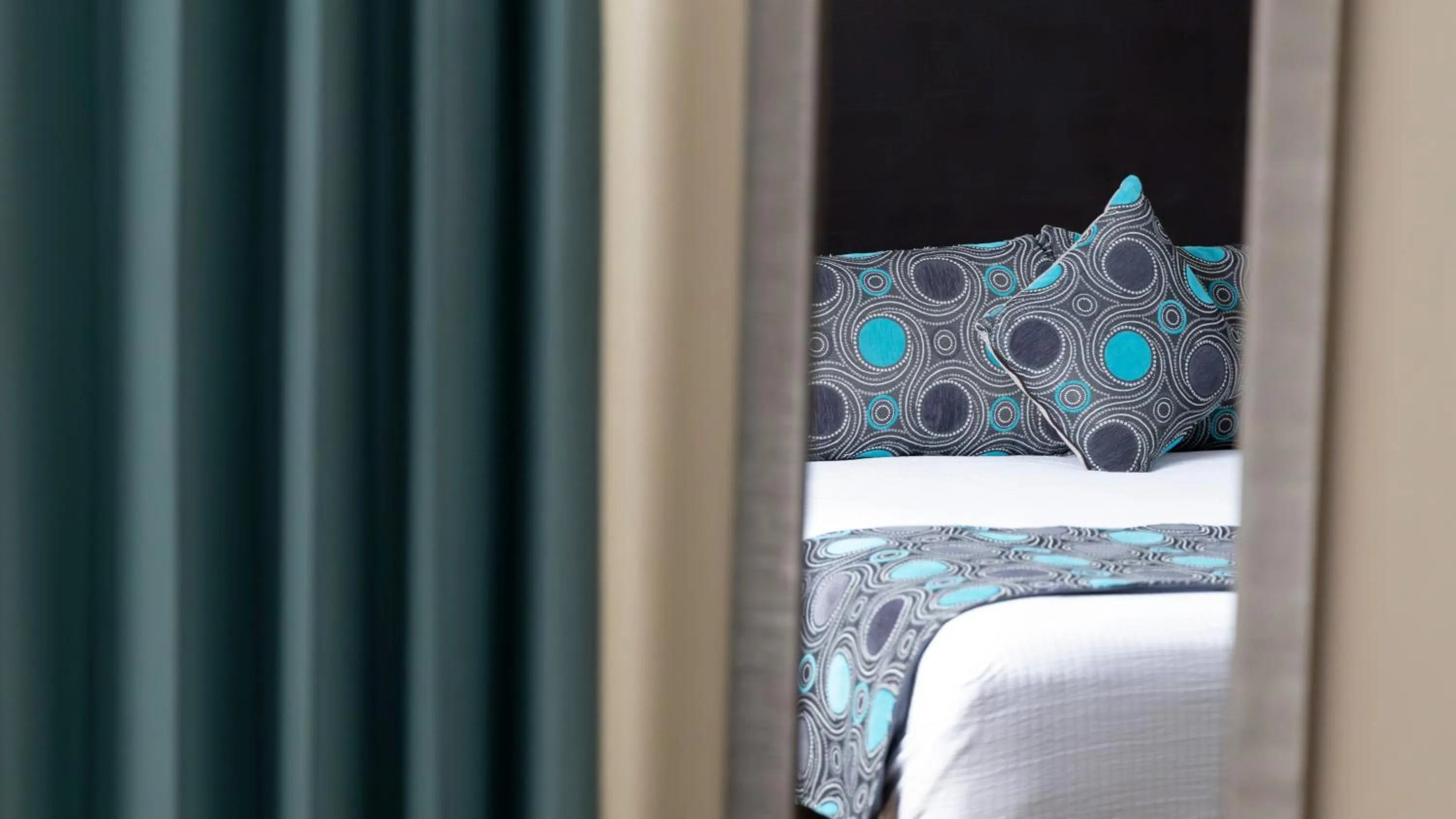 Photo of the whole room, Bed in Hotel Abastos Plaza