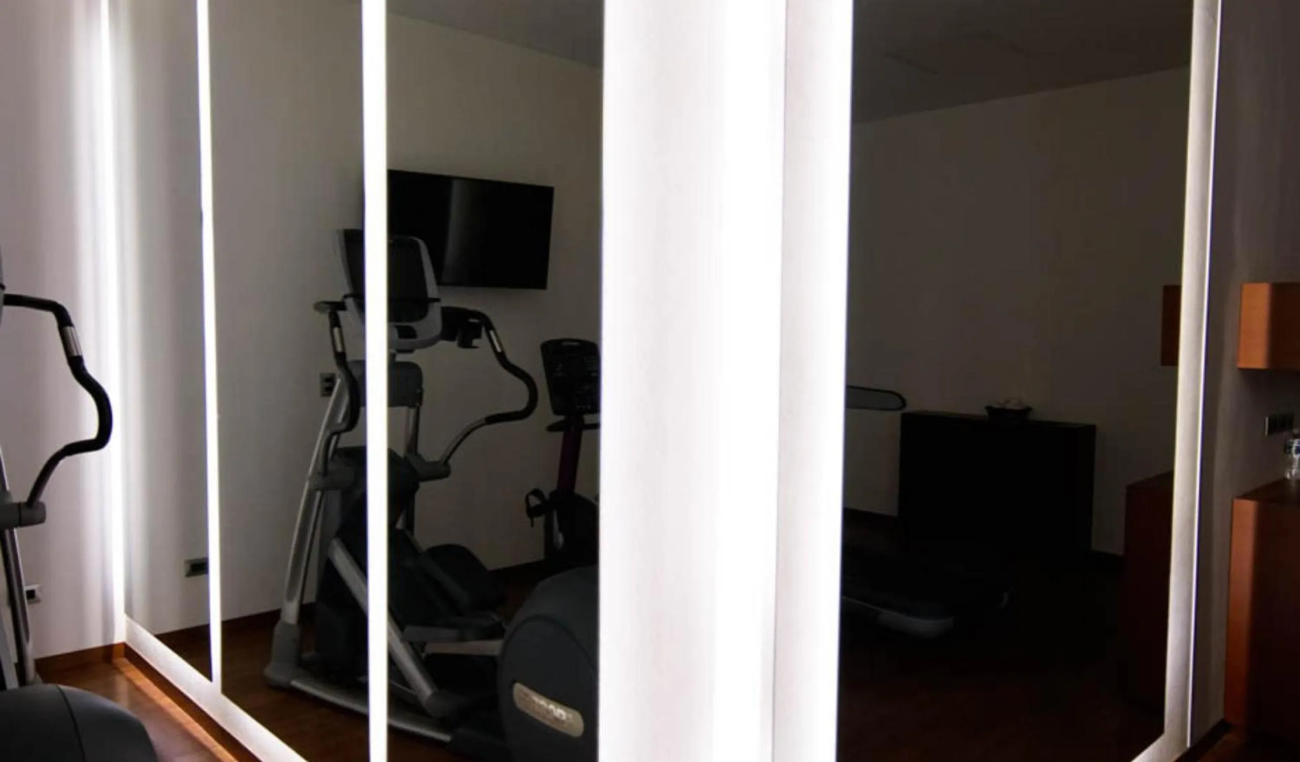 Fitness centre/facilities in Hotel Abastos Plaza