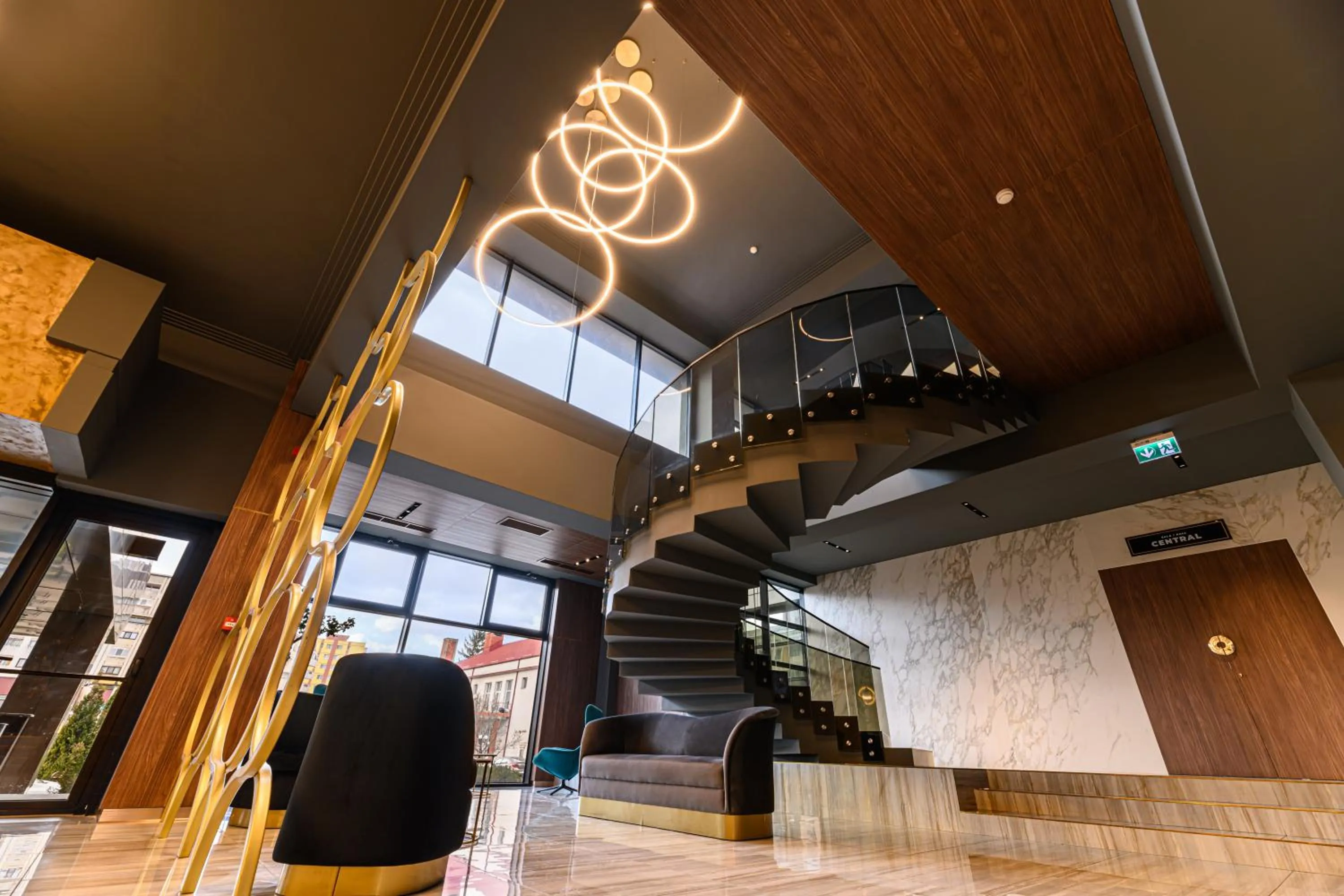 Lobby or reception in HOTEL CENTRAL Pascani