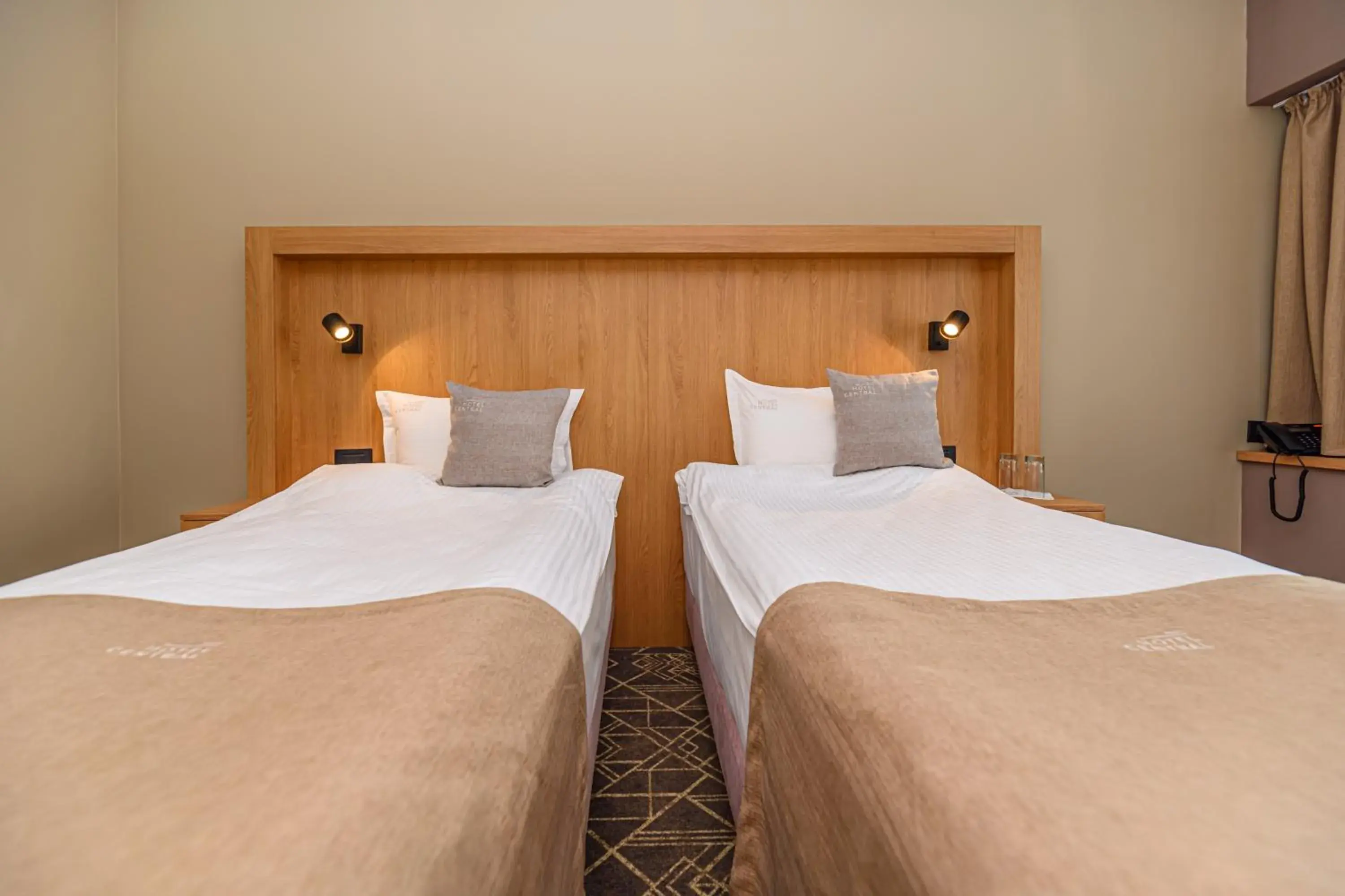 Standard Twin Room in HOTEL CENTRAL Pascani Standard Twin Room in HOTEL CENTRAL Pascani