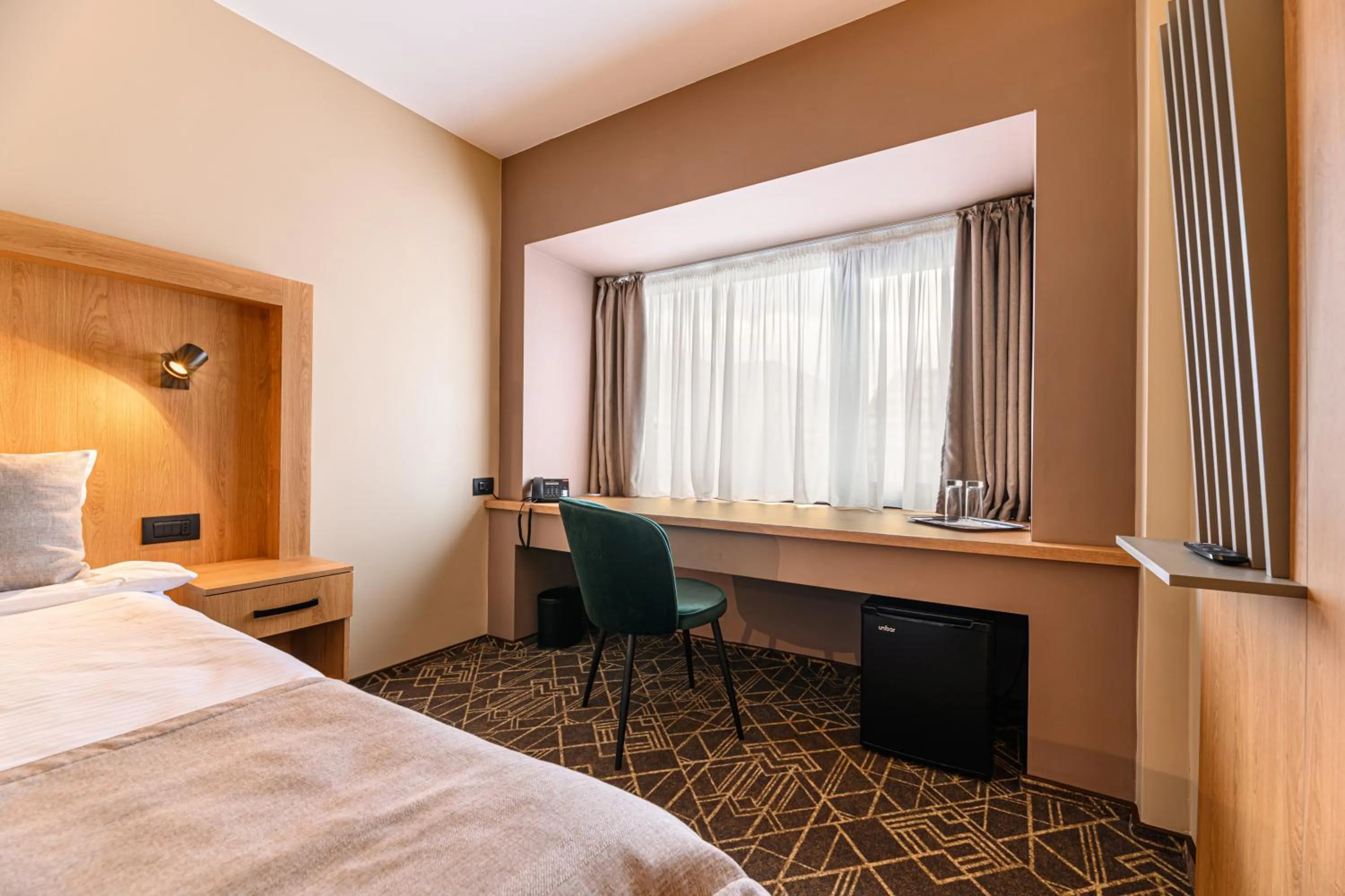 Bed in HOTEL CENTRAL Pascani