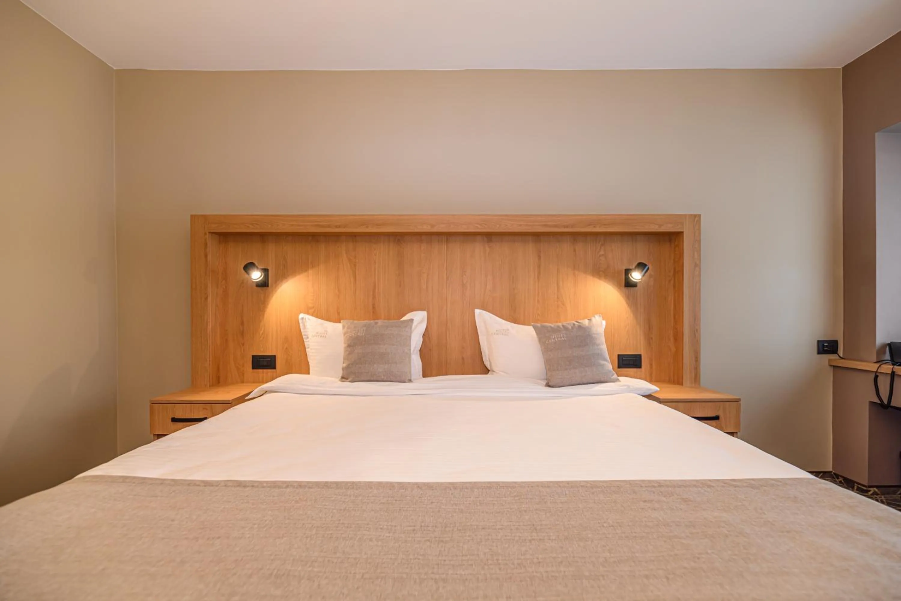 Bed in HOTEL CENTRAL Pascani