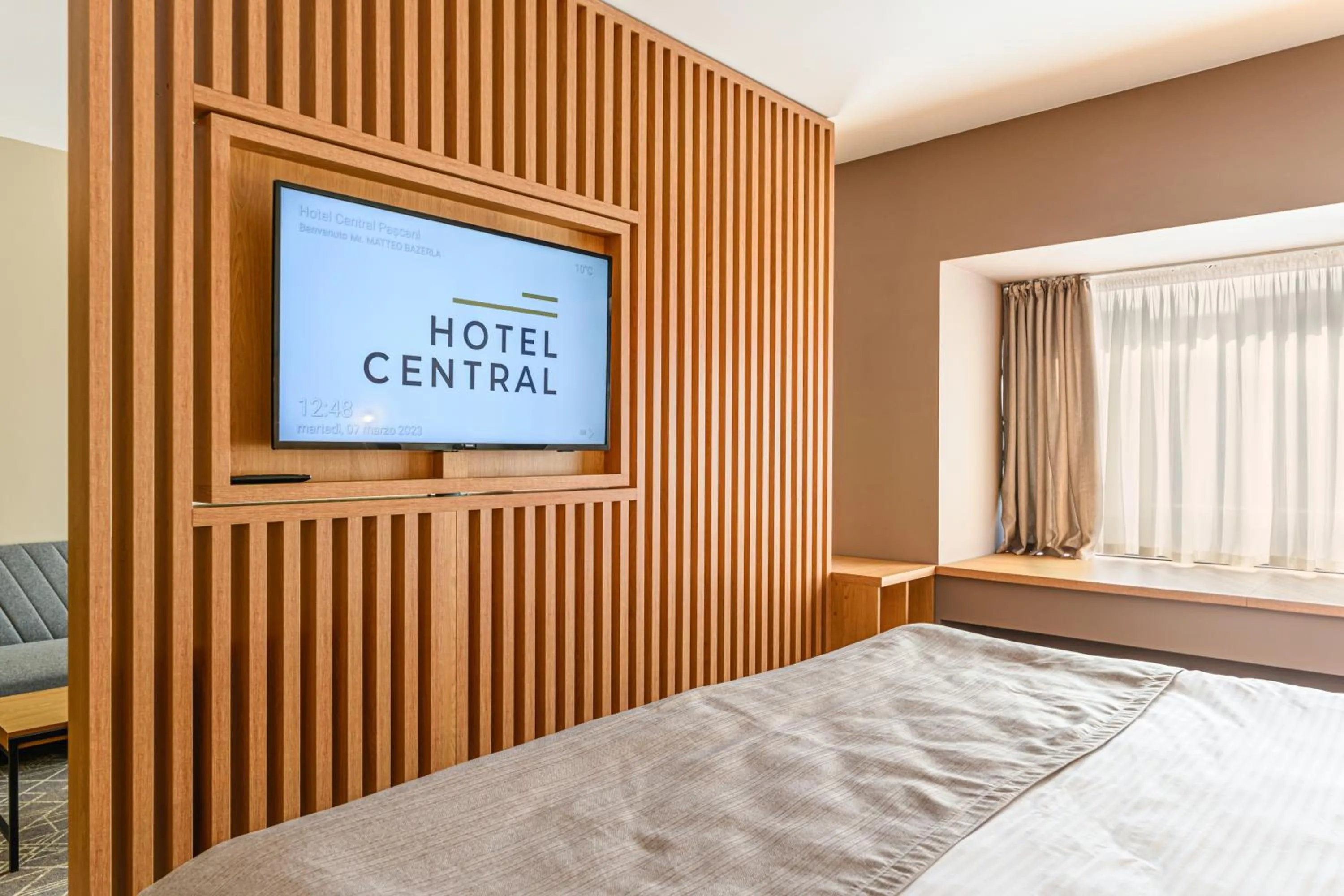 Bed in HOTEL CENTRAL Pascani