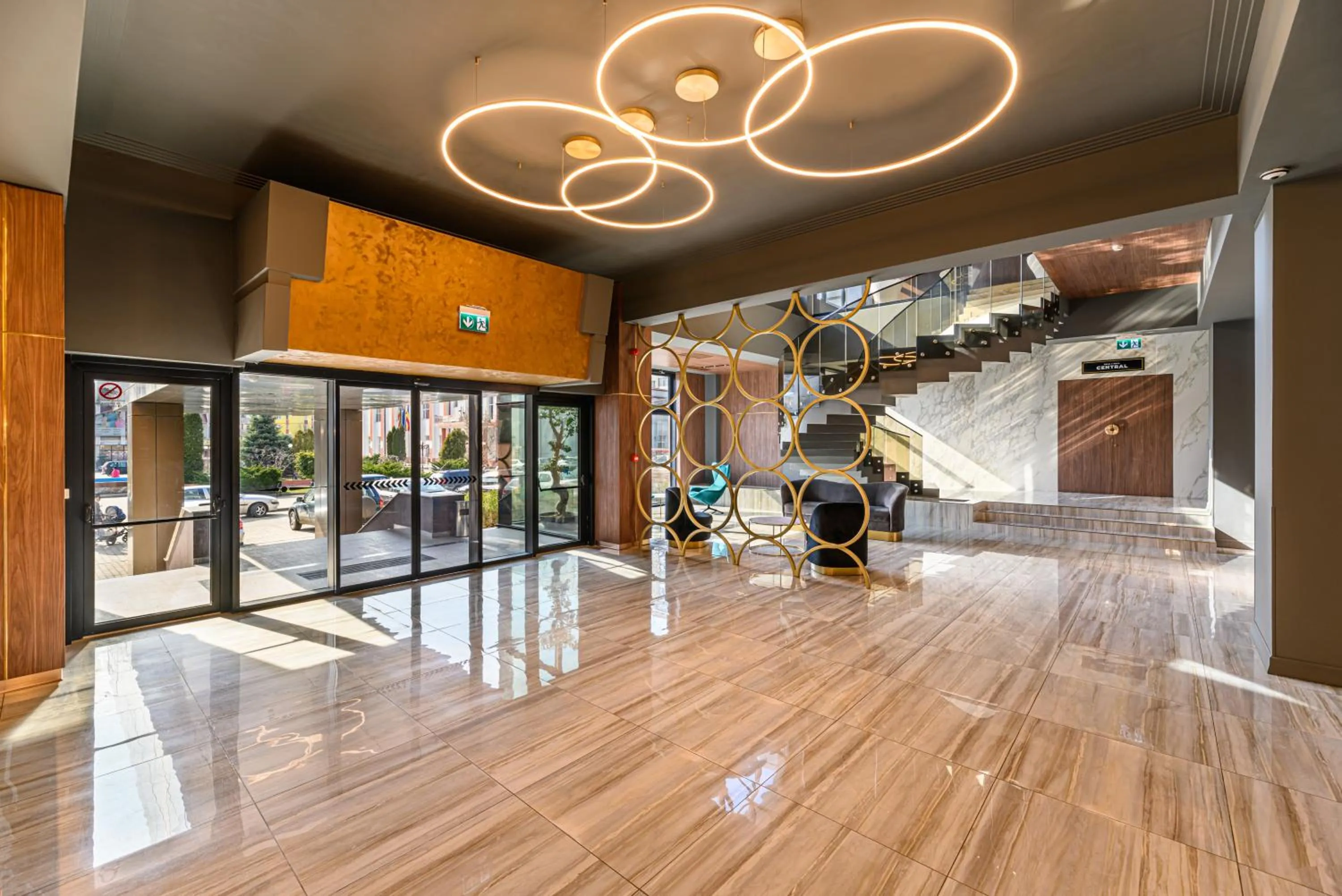 Lobby or reception in HOTEL CENTRAL Pascani