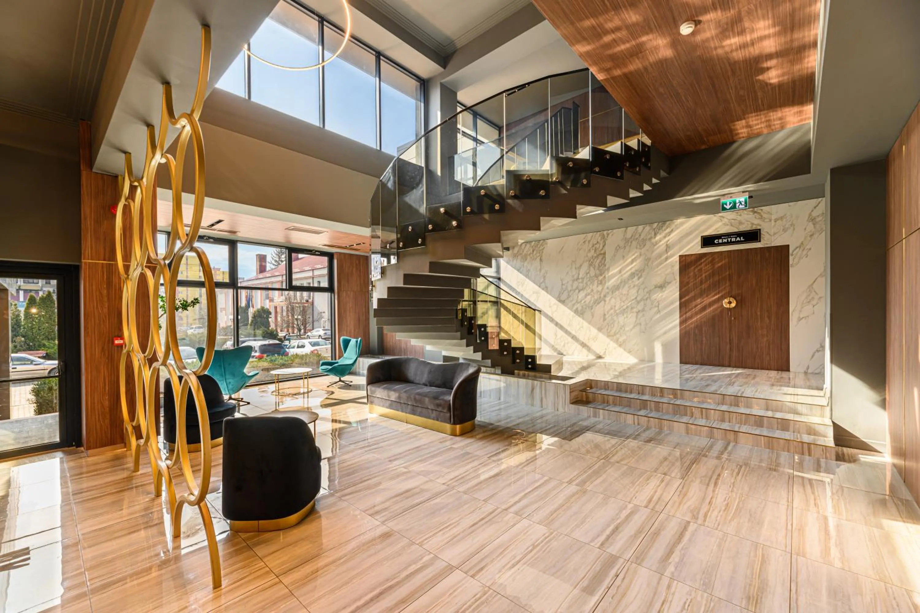 Lobby or reception in HOTEL CENTRAL Pascani