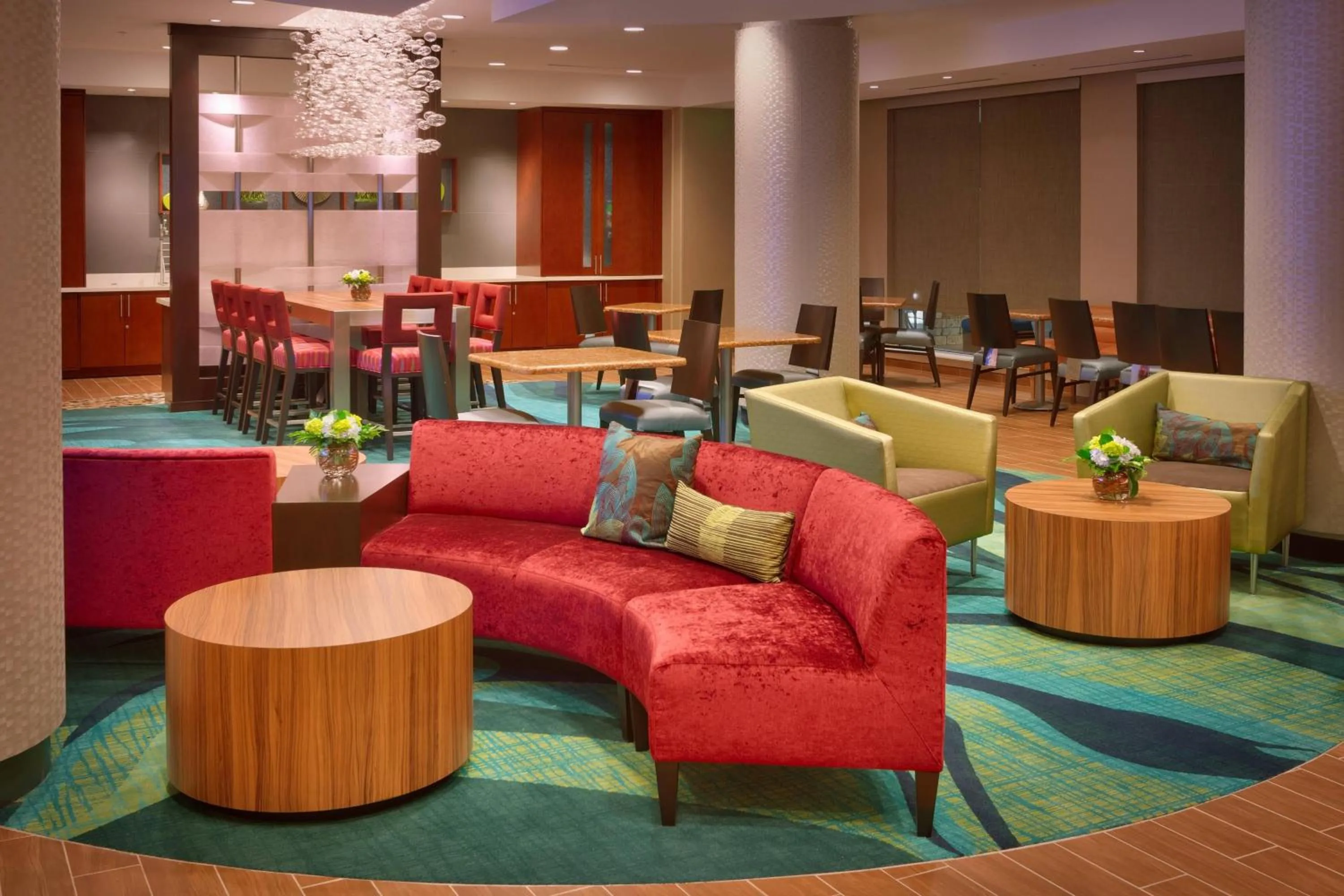 Lobby or reception in SpringHill Suites by Marriott Houston I-45 North