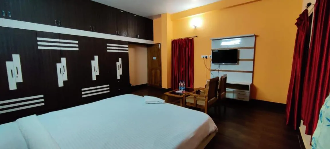 Bed in ROYAL CHETAN INN