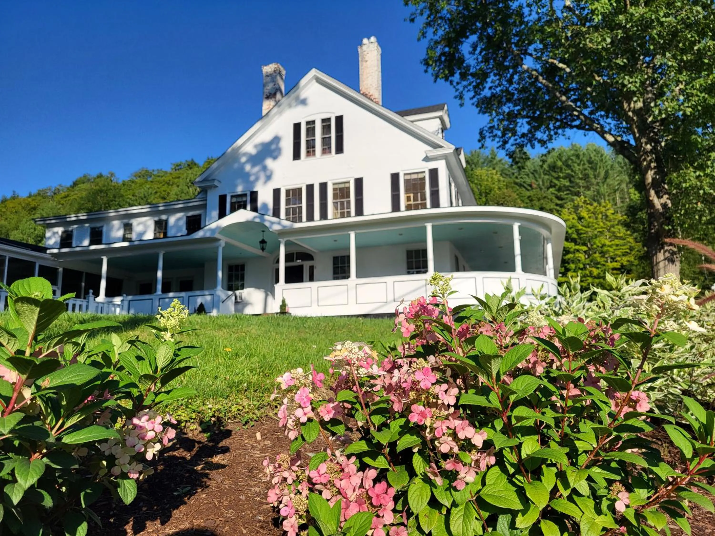 Garden in The Stowe Village Inn