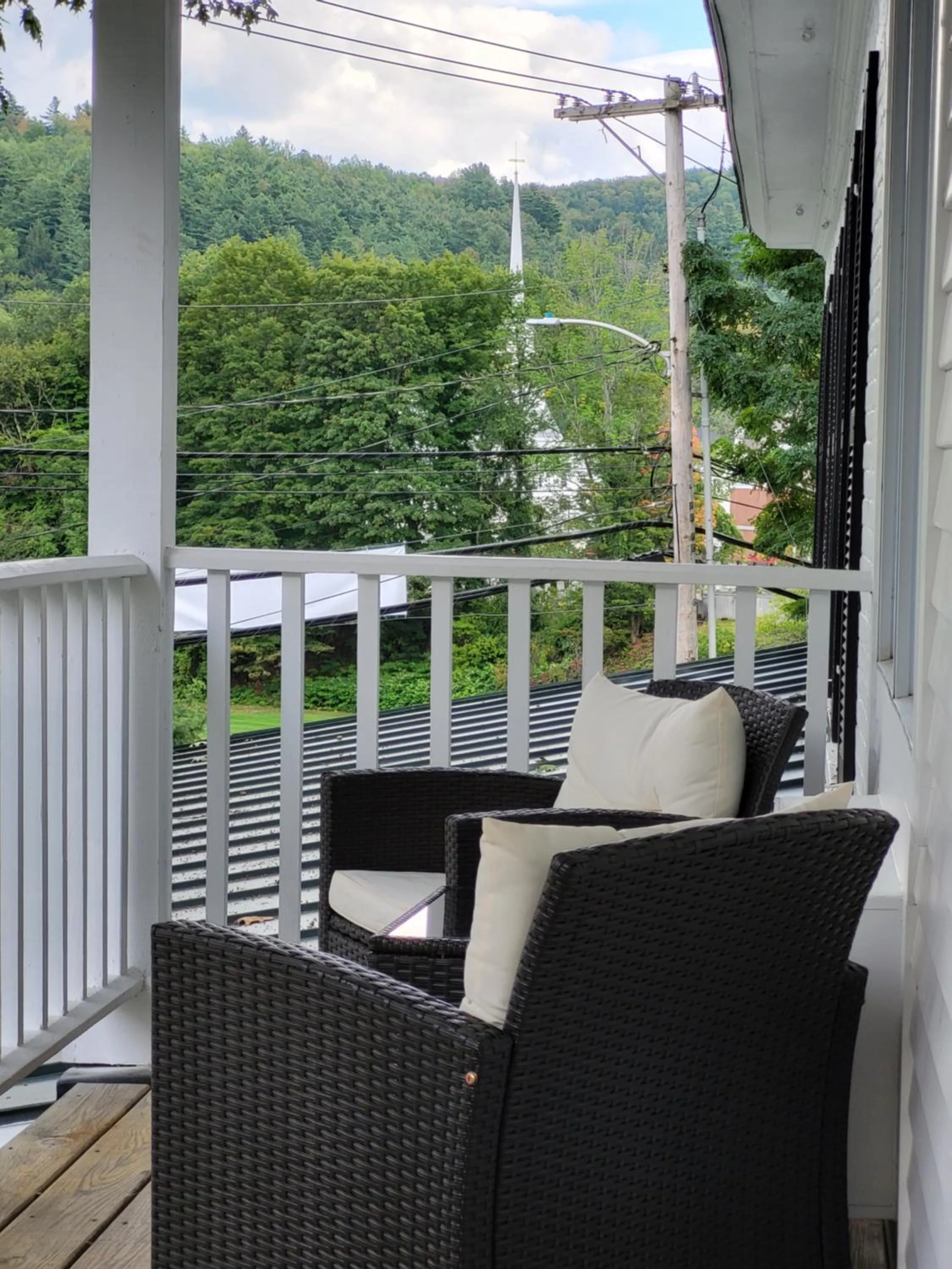 Balcony/Terrace in The Stowe Village Inn
