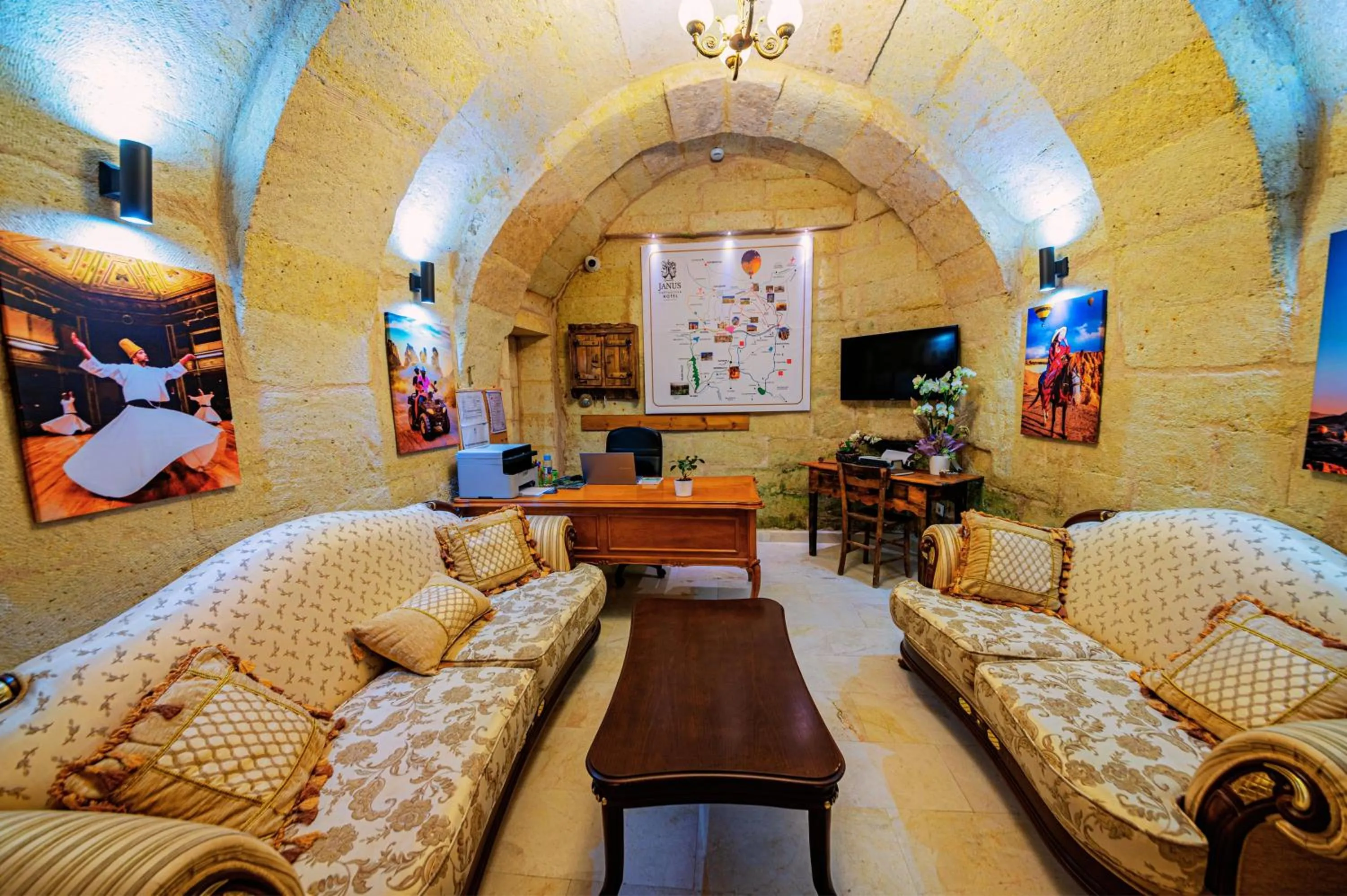 Lobby or reception in Janus Cappadocia