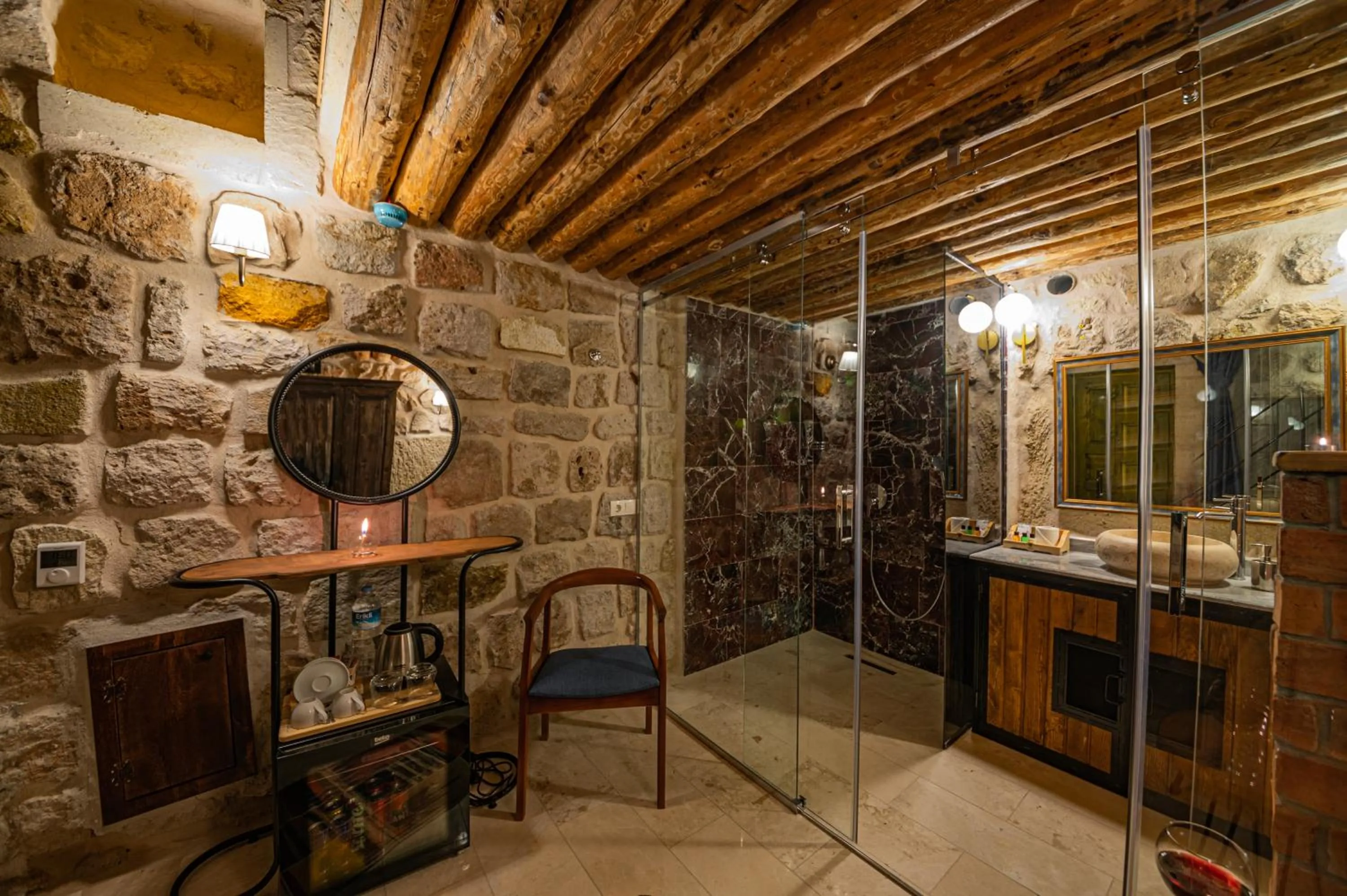 Bathroom in Janus Cappadocia
