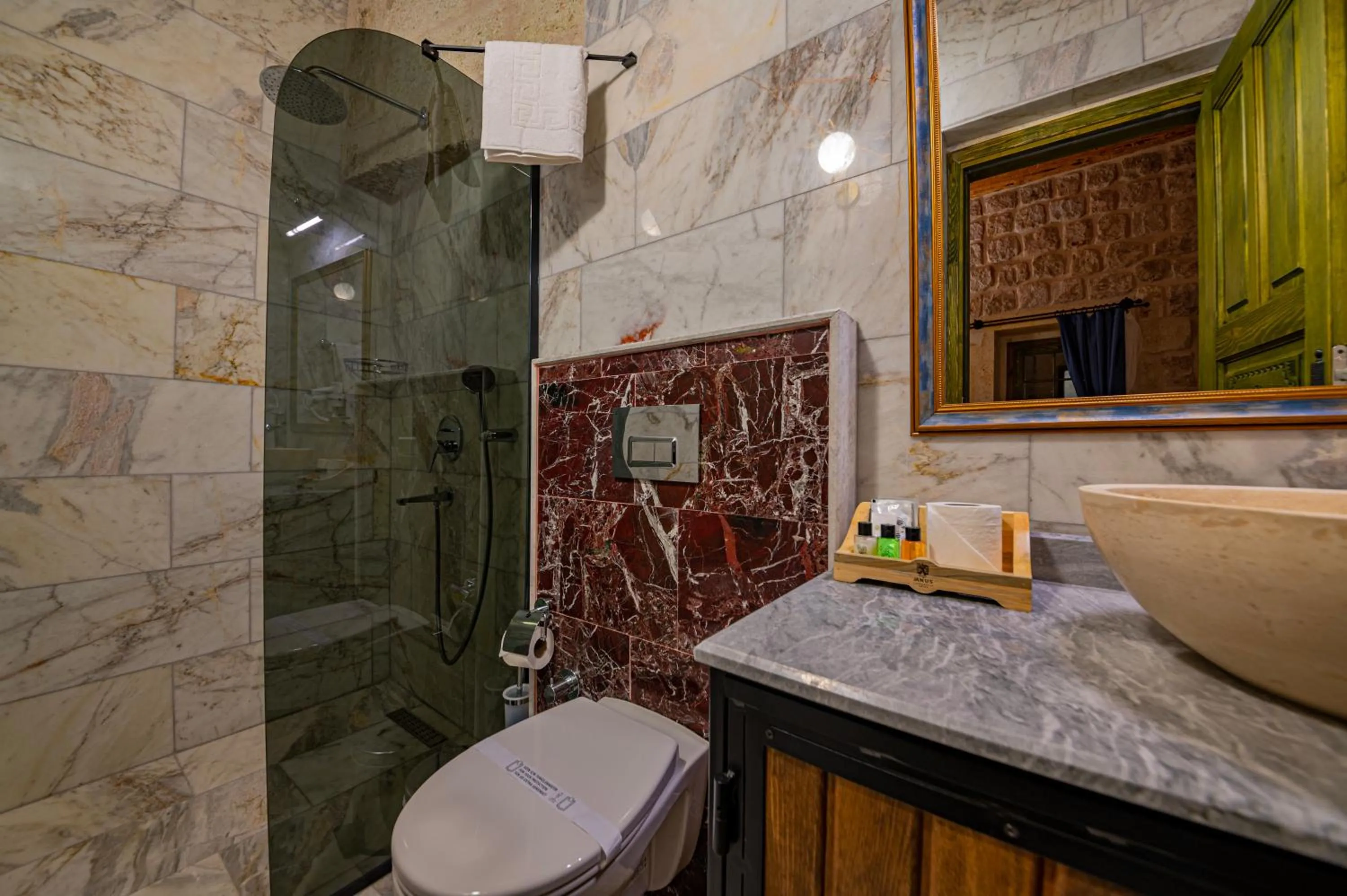 Shower in Janus Cappadocia