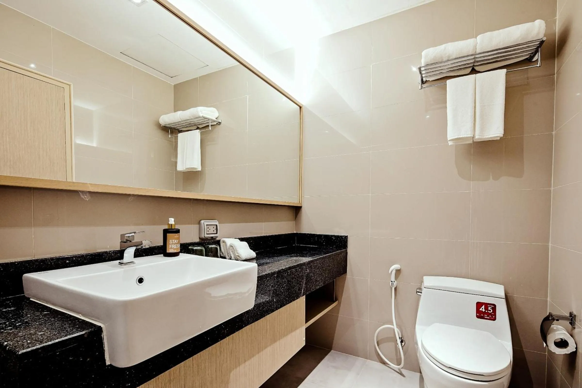 Bathroom in Three Sukhumvit Hotel - SHA Plus Certified