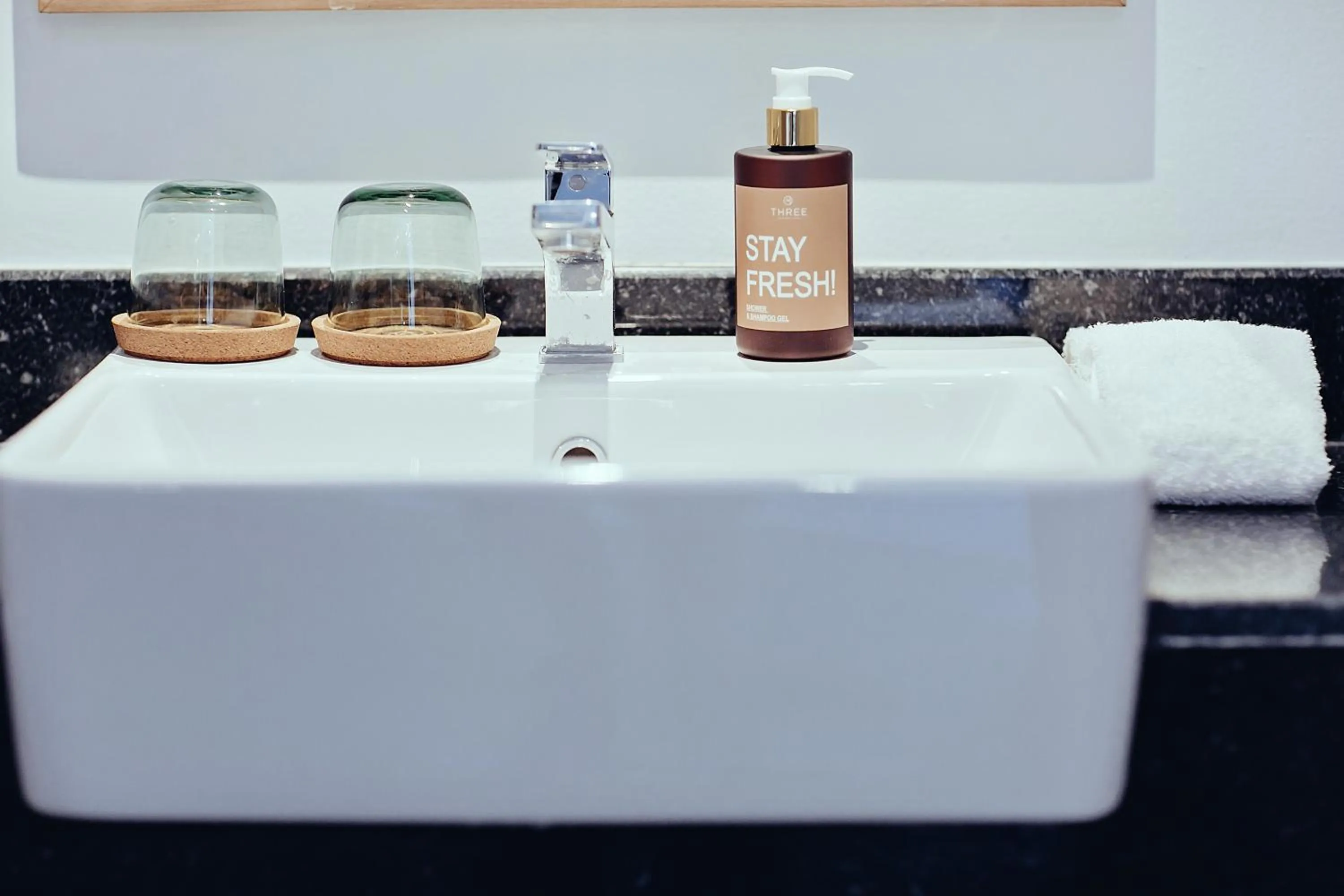 Bathroom in Three Sukhumvit Hotel - SHA Plus Certified