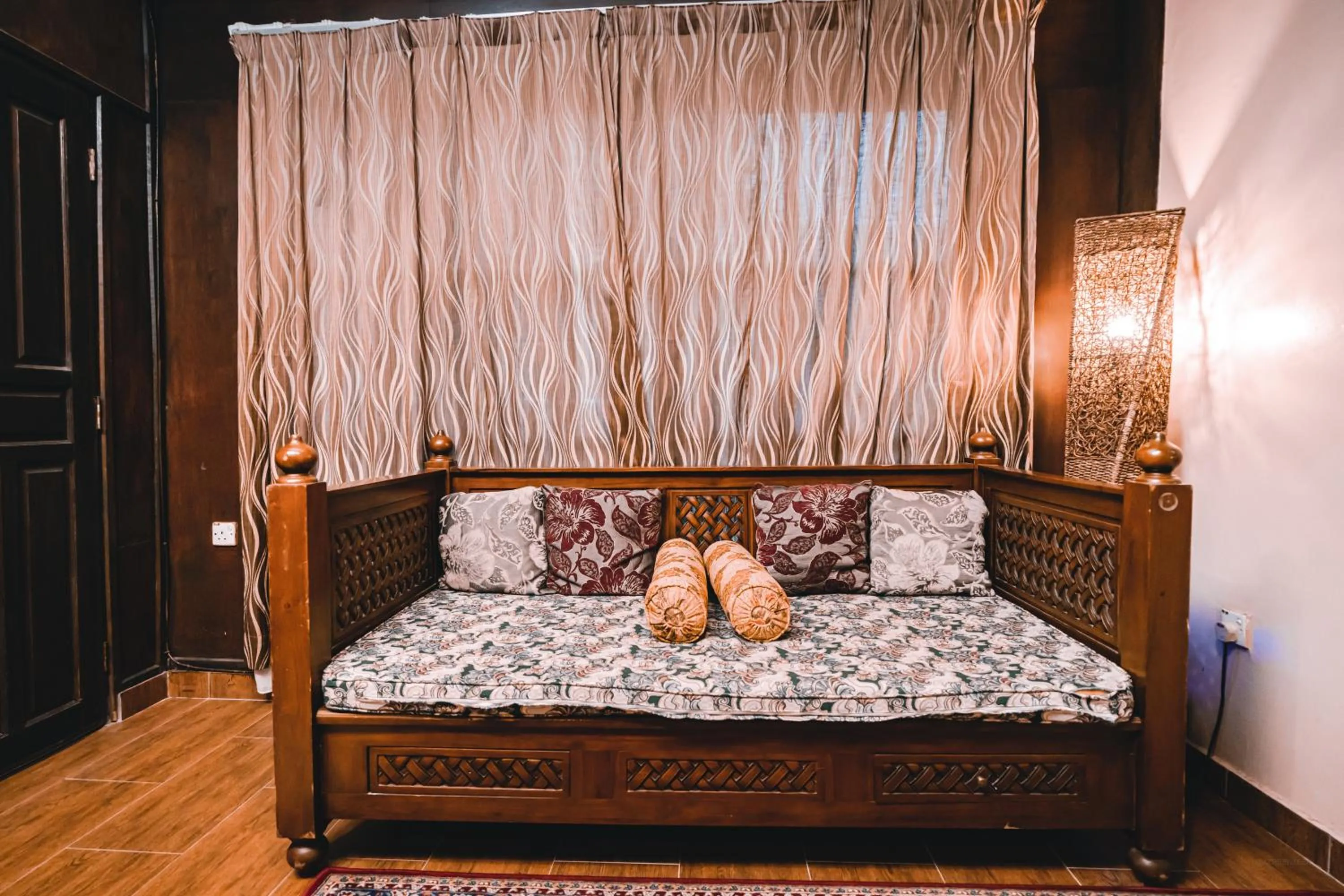 Bed in Ombak Dive Resort Perhentian Island