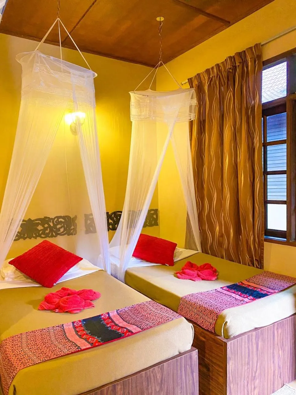 Bedroom, Bed in Ombak Dive Resort Perhentian Island