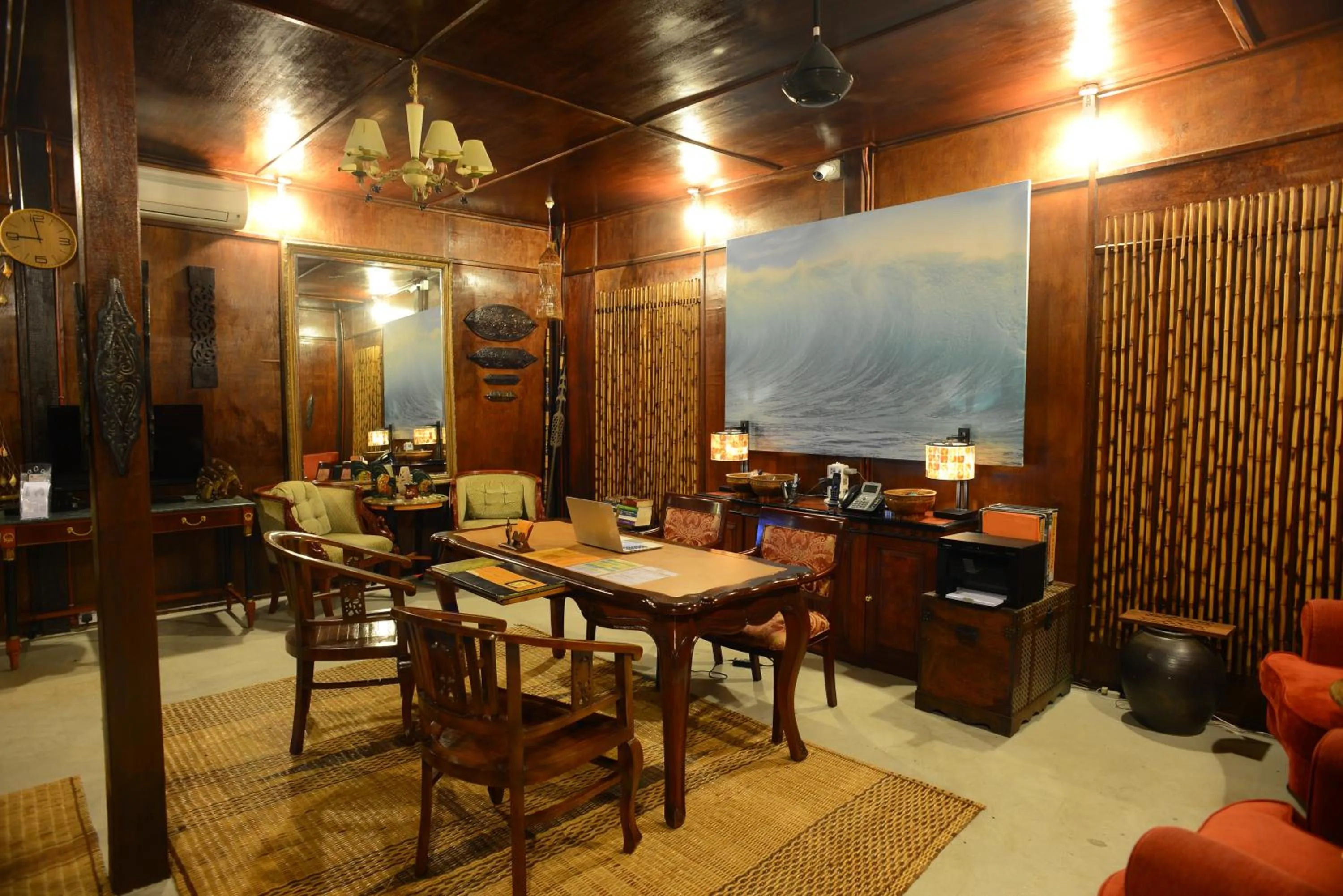 Lobby or reception in Ombak Dive Resort Perhentian Island