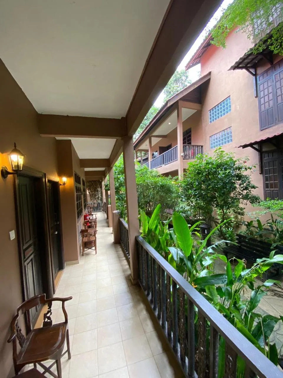 Garden in Ombak Dive Resort Perhentian Island