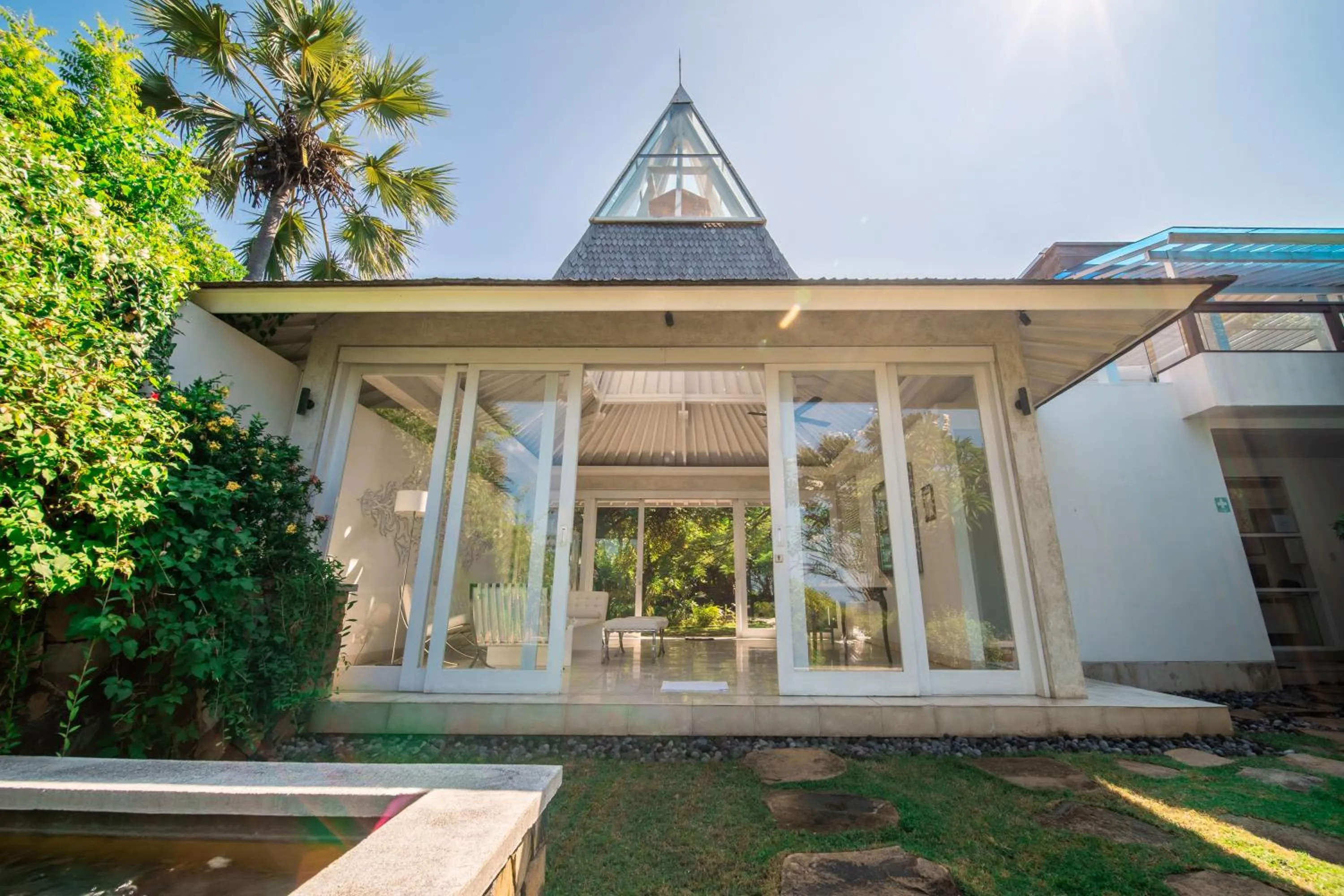 Facade/entrance in Shunyata Villas Bali