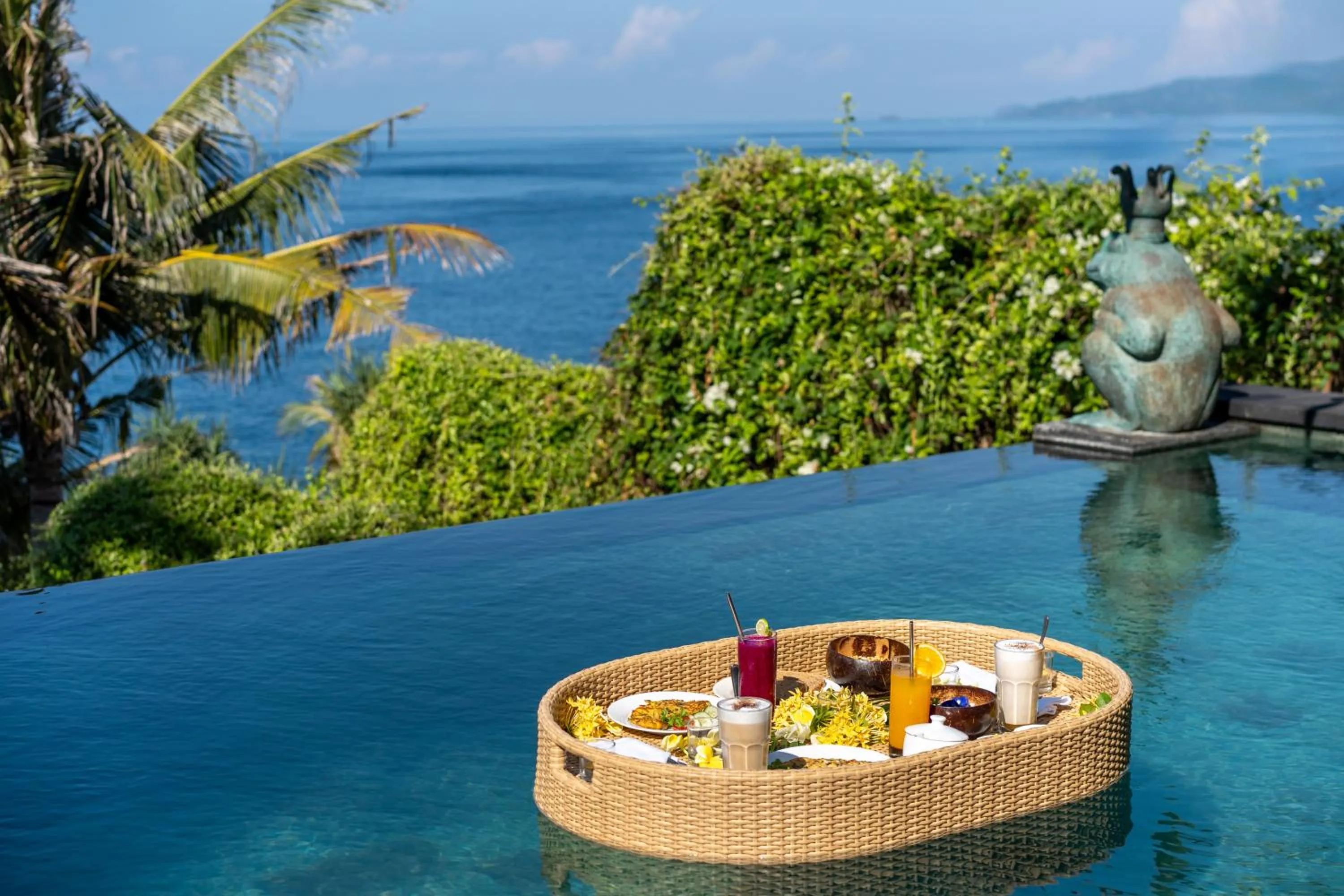 Breakfast in Shunyata Villas Bali