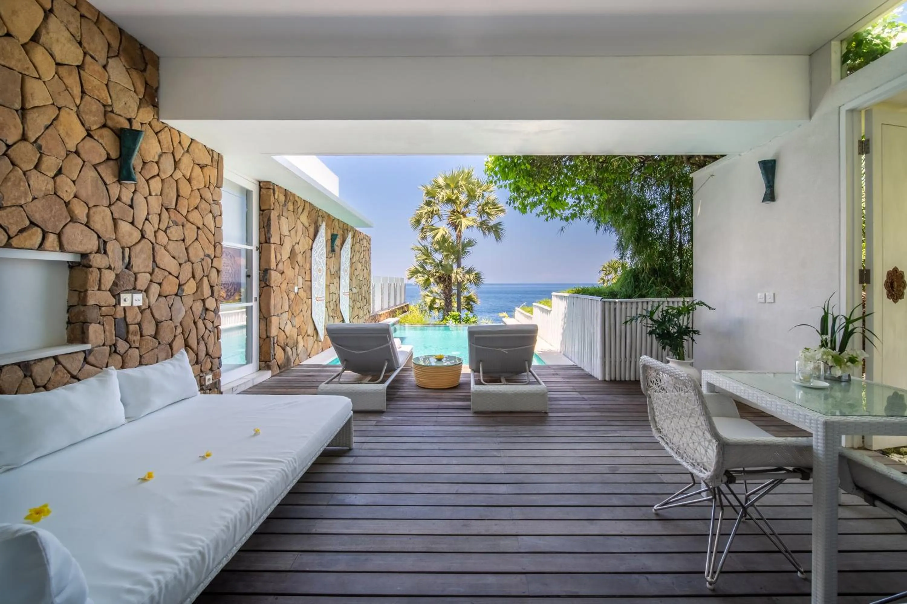 Balcony/Terrace in Shunyata Villas Bali