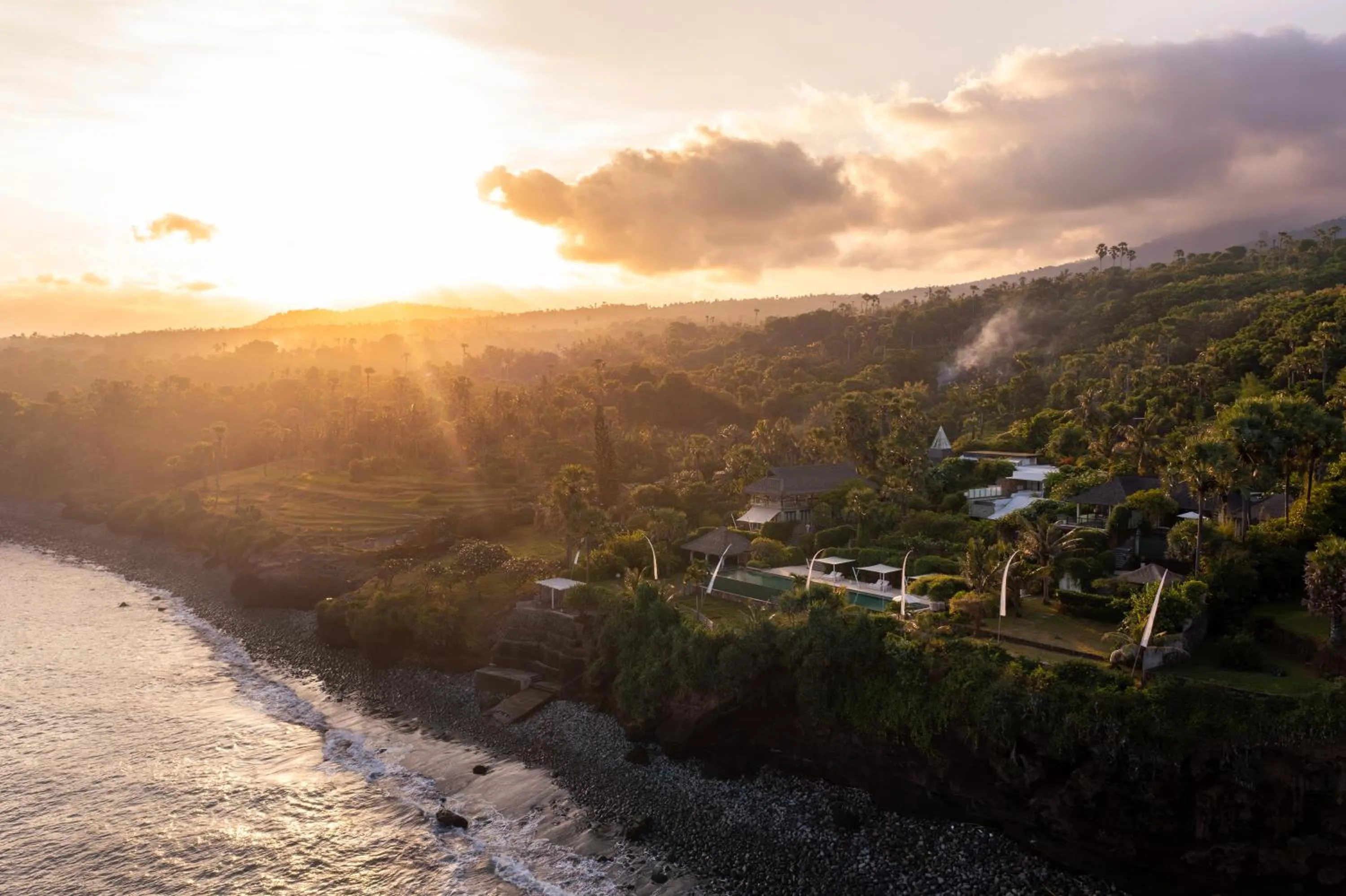 Bird's eye view in Shunyata Villas Bali