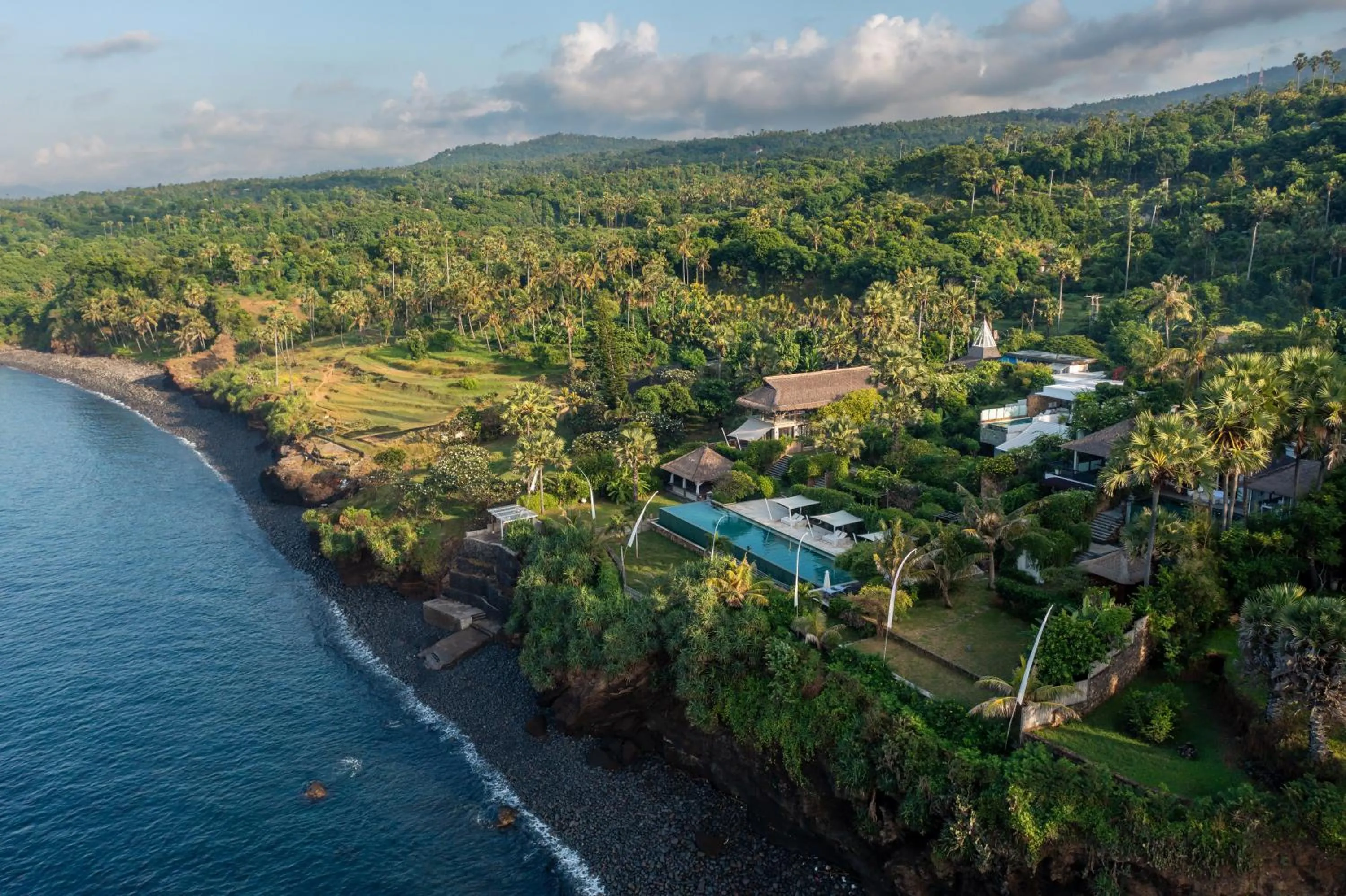 Property building in Shunyata Villas Bali