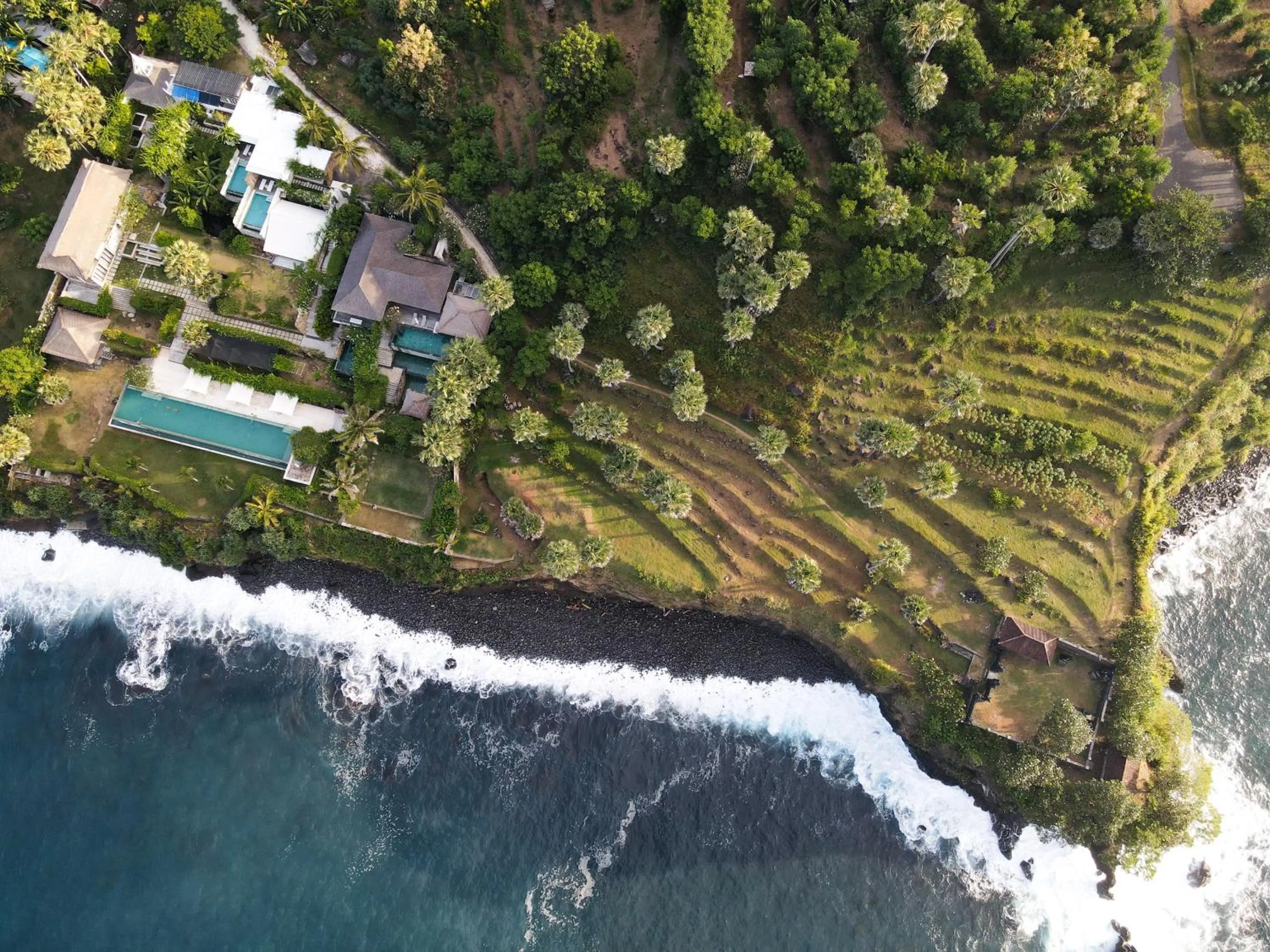 Natural landscape in Shunyata Villas Bali