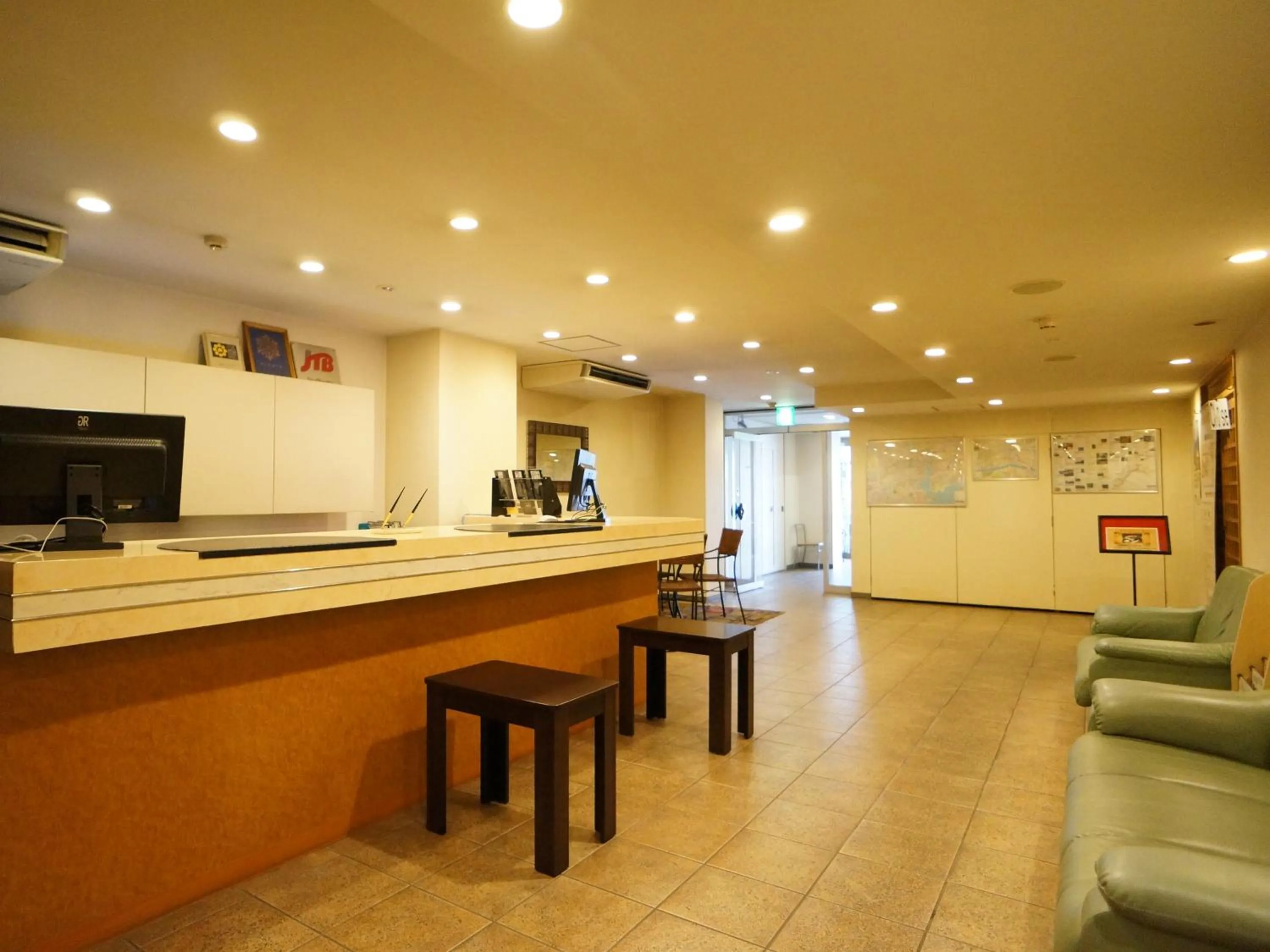 Lobby or reception in Kochi Green Hotel Harimayabashi