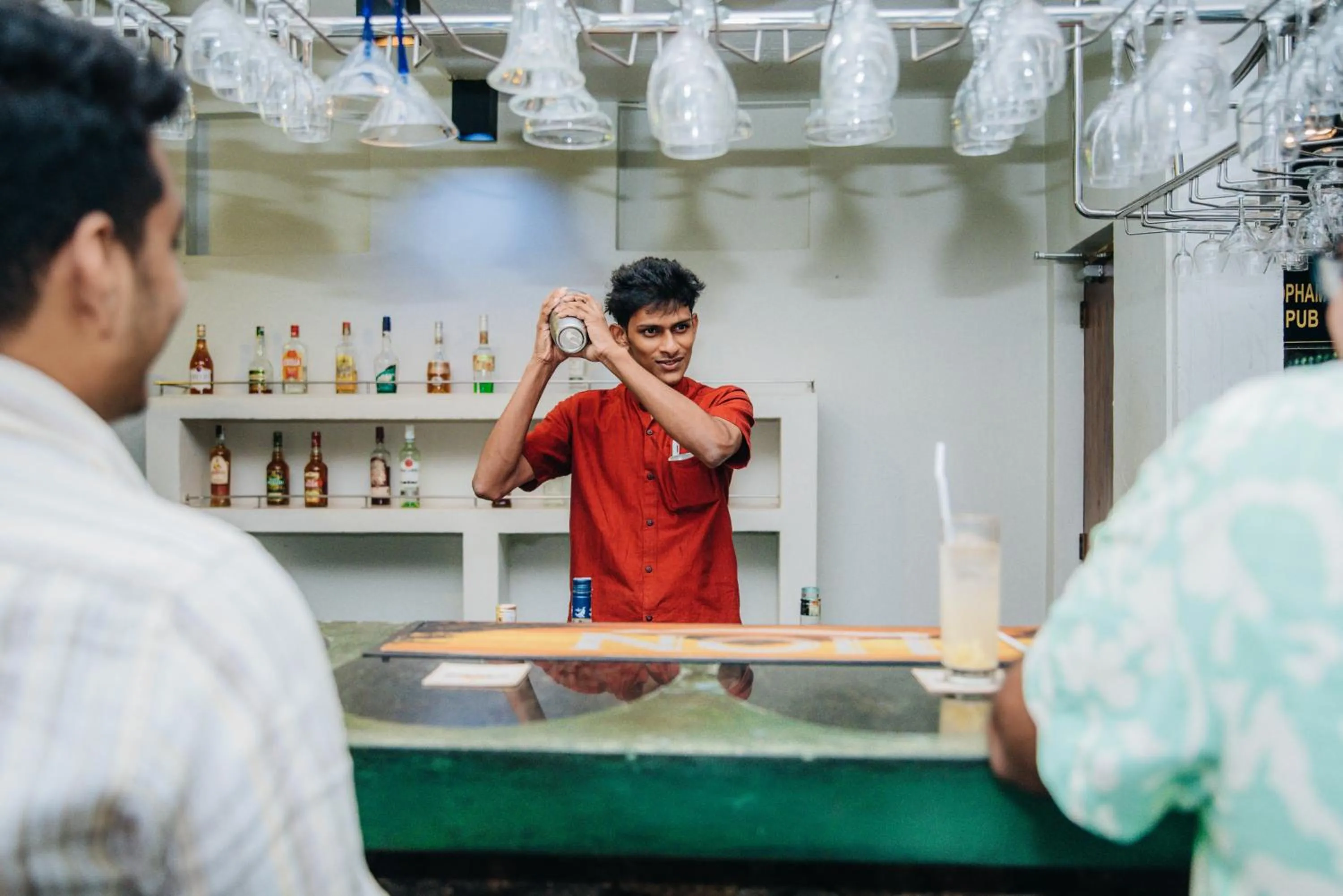 People in Gimanhala Hotel