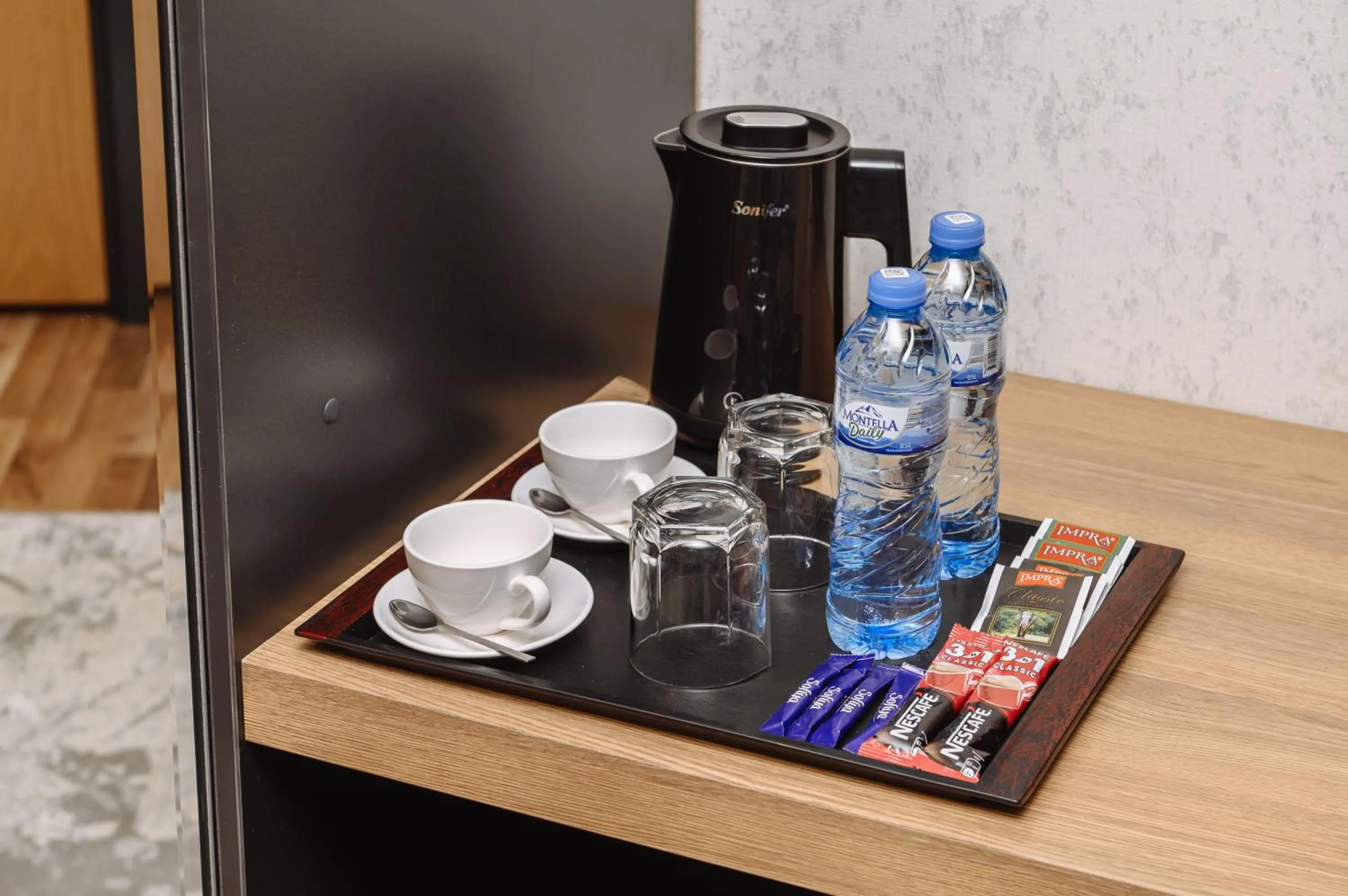 Coffee/tea facilities in Sofiya Tashkent Hotel