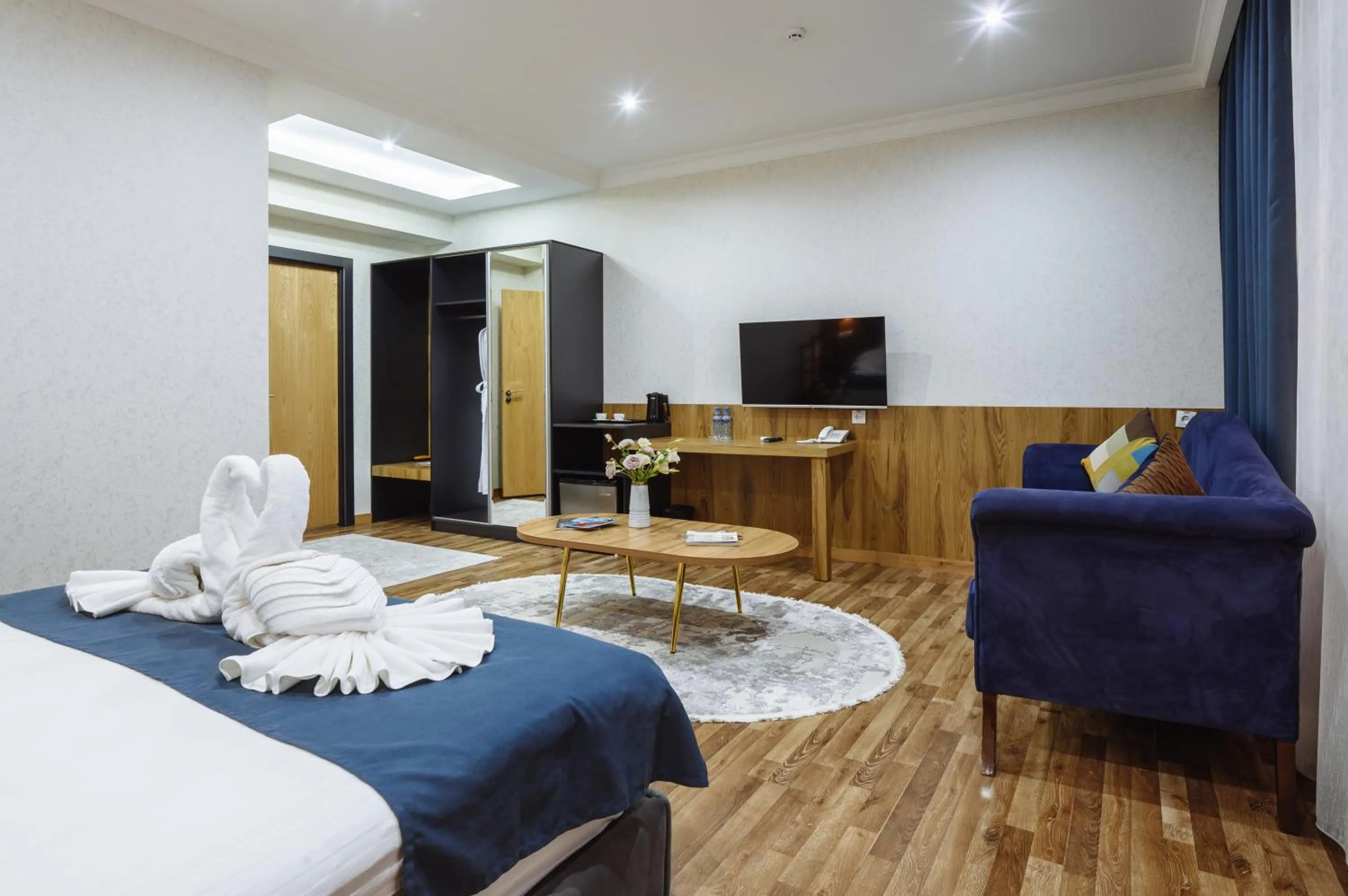 Bed in Sofiya Tashkent Hotel